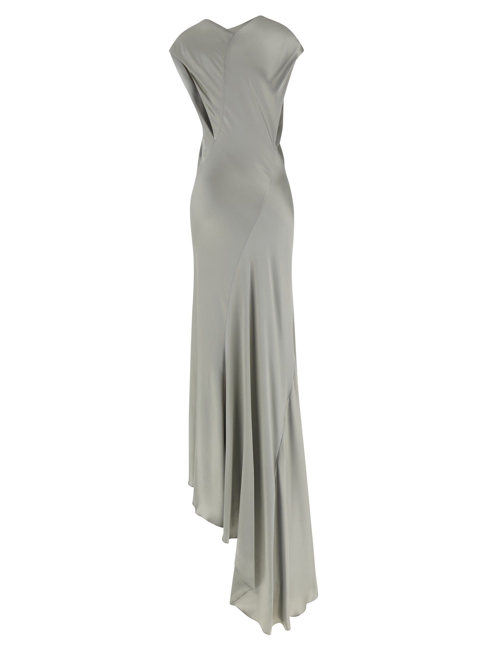 Alberta Ferretti Satin Dress
