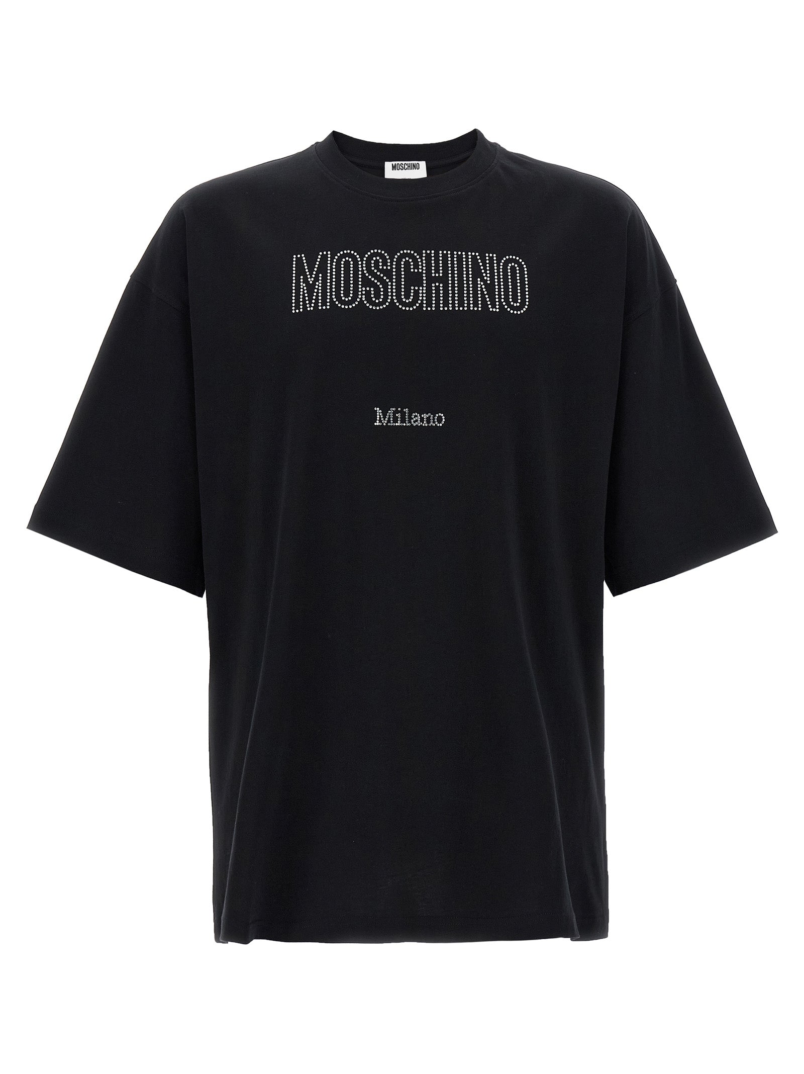 Moschino Rhinestone Logo T-Shirt