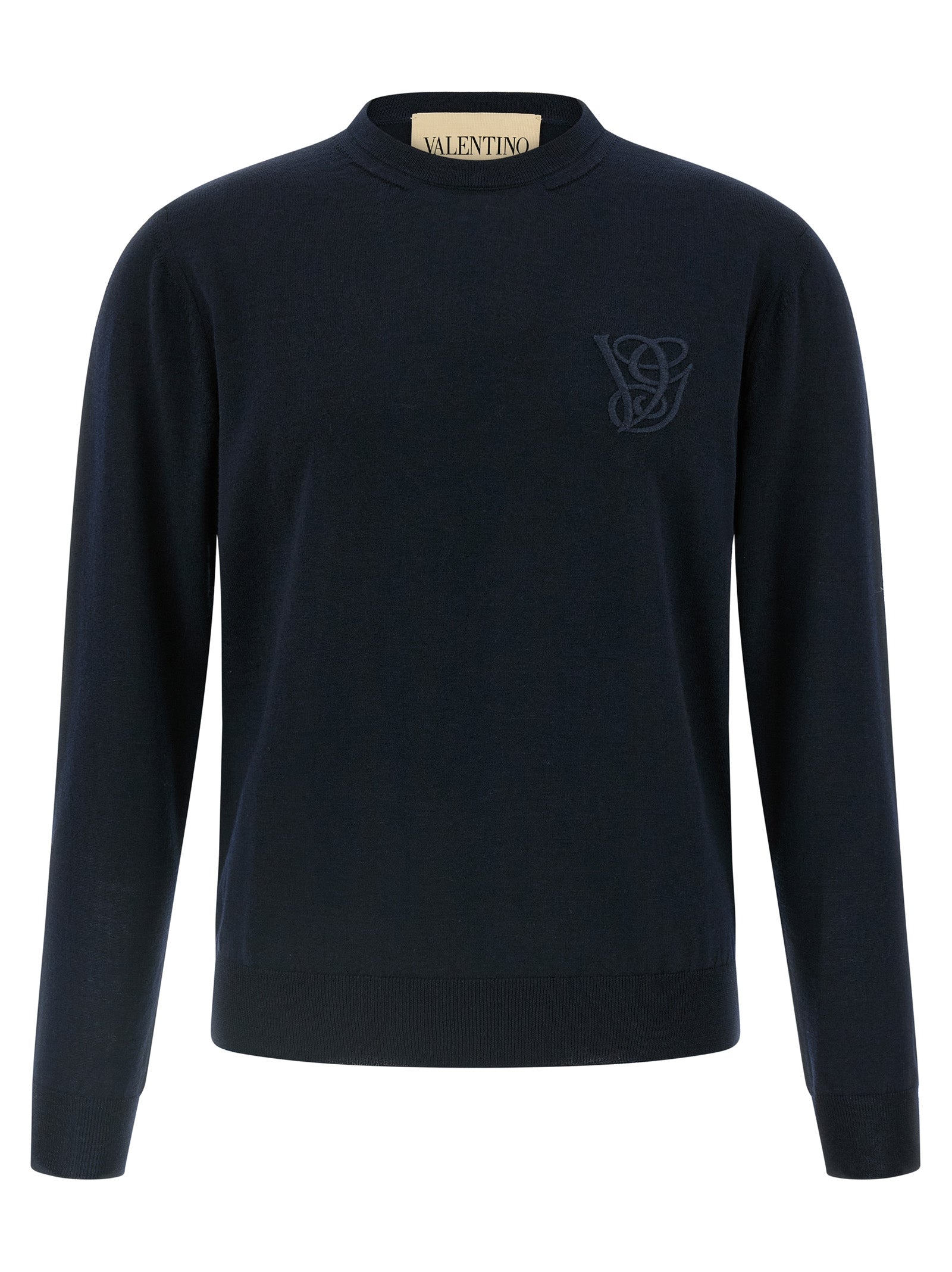 Valentino Garavani Valentino Garavani Logo Embroidery Sweater