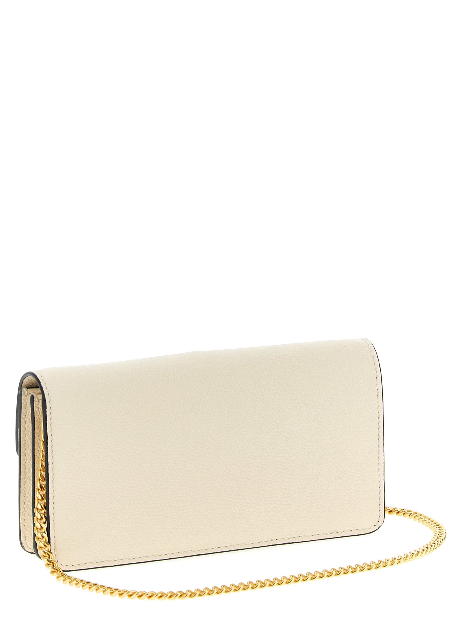 Valentino Garavani Wallet On Chain Valentino Garavani Vlogo Signature