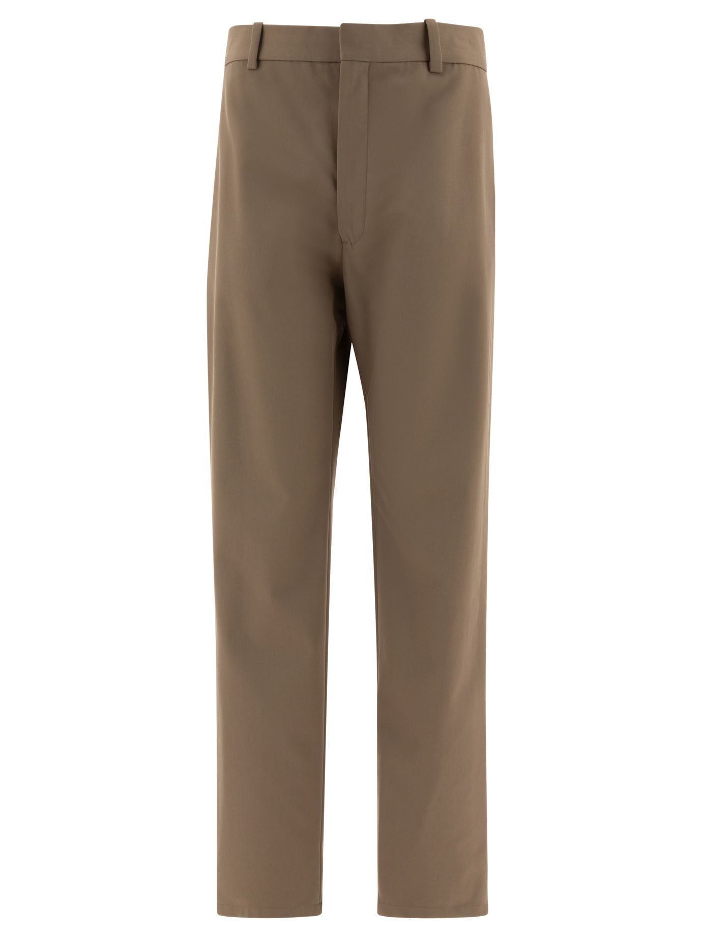 Loewe Cotton And Silk Trousers