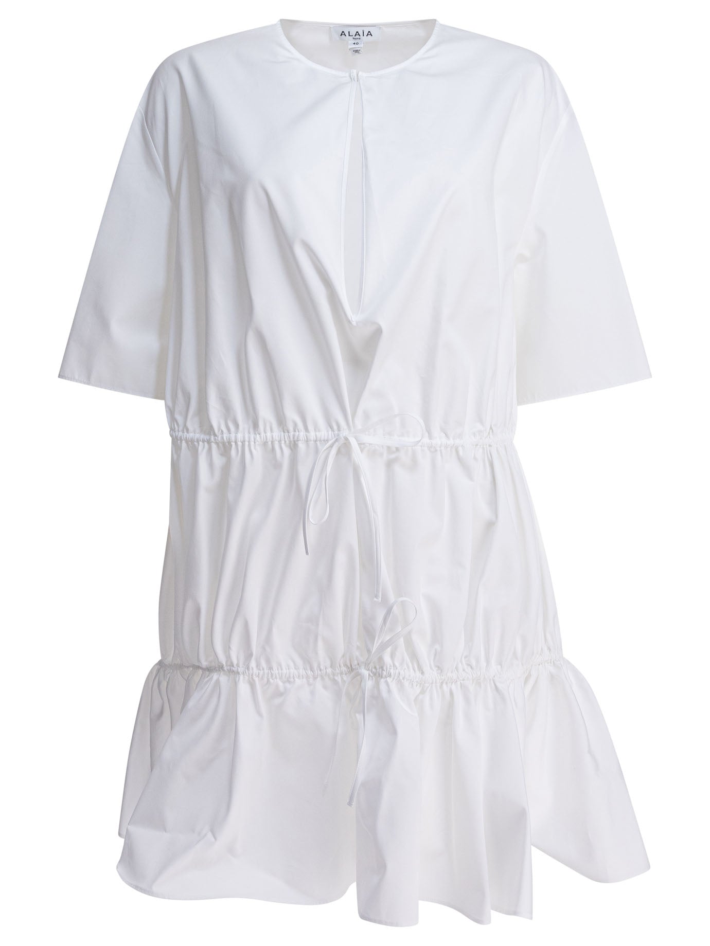 Alaïa Cotton Poplin Dress