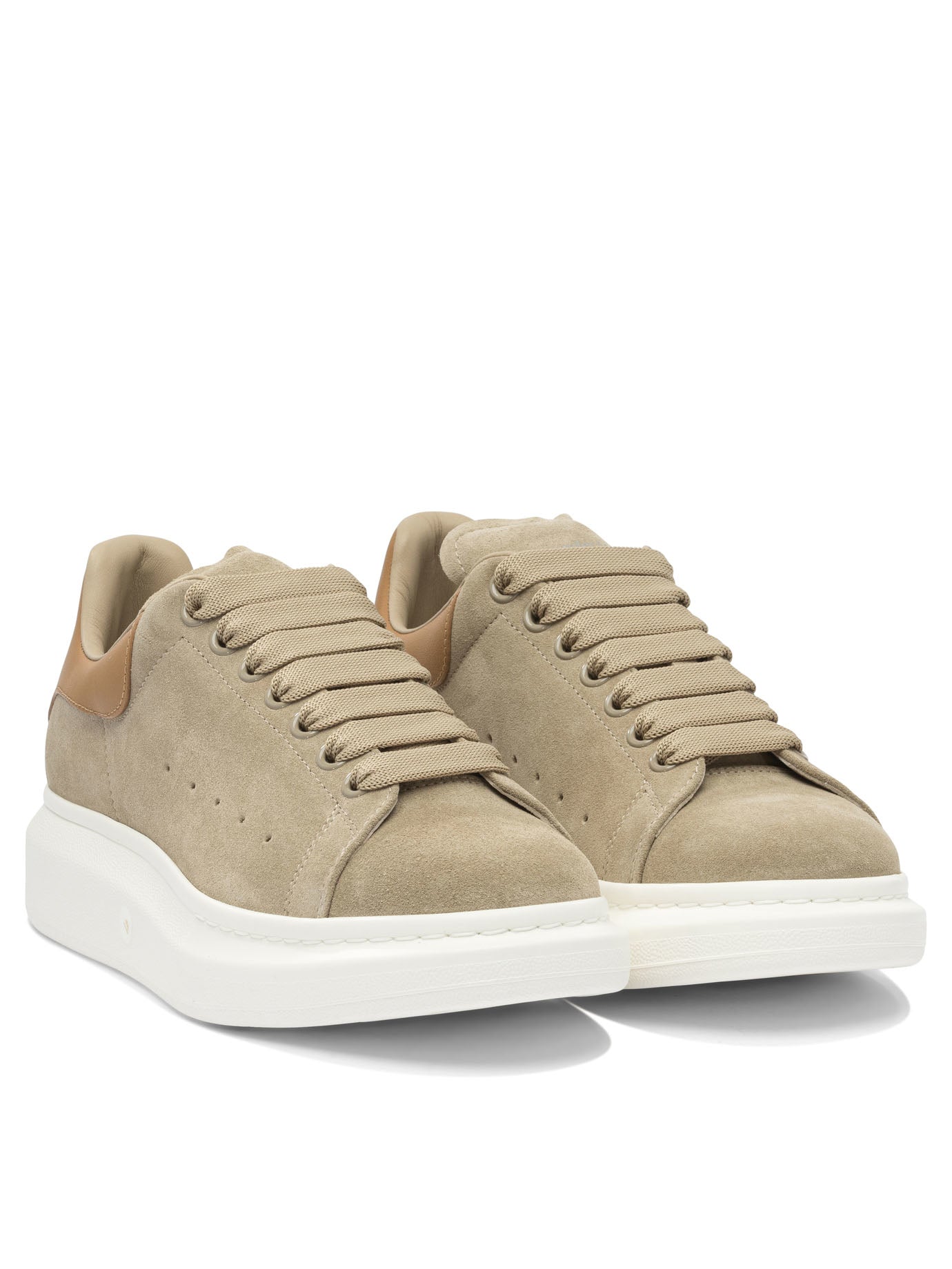 Alexander McQueen Leather Upper And Rubber Sole Sneaker