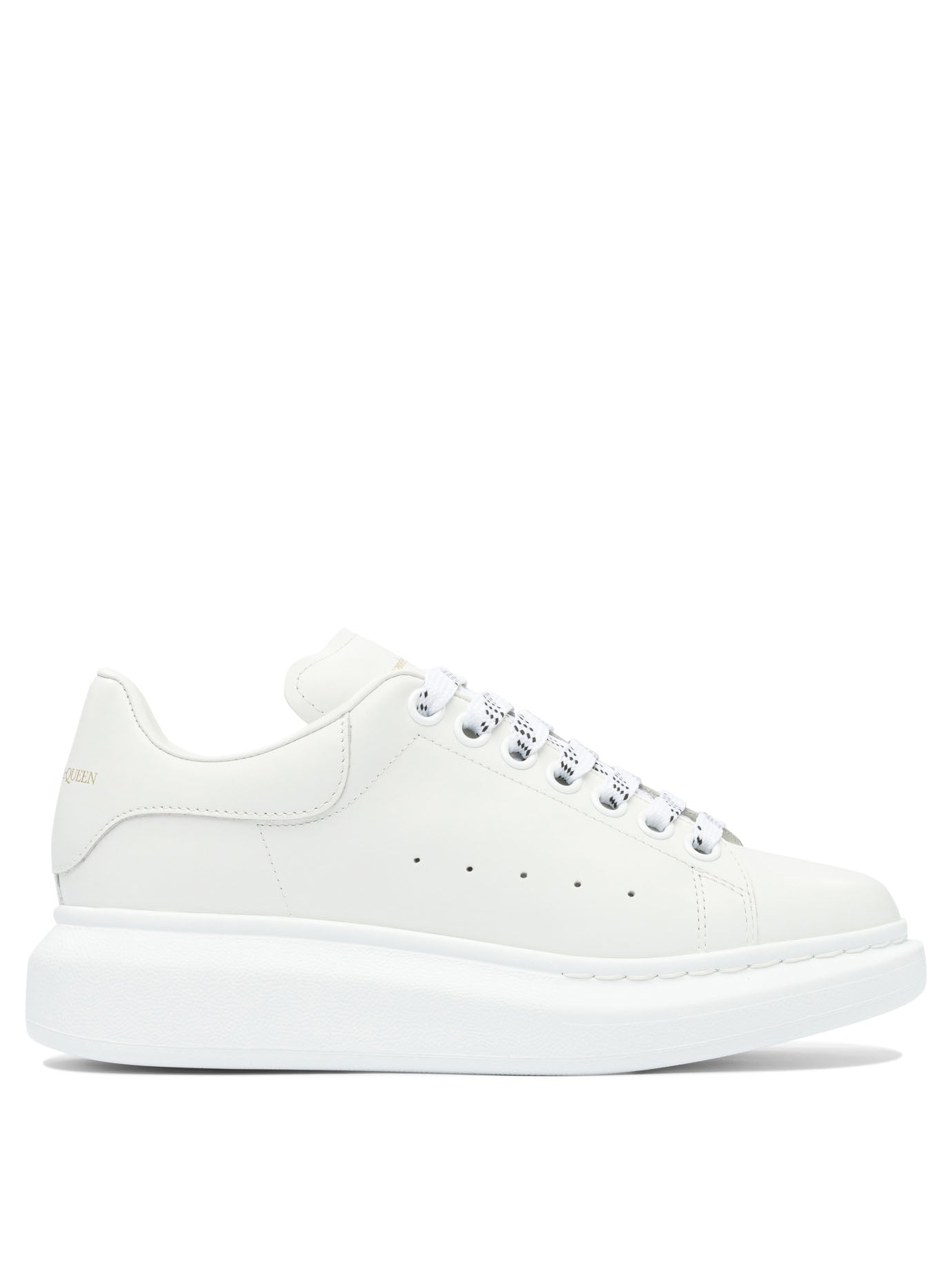 Alexander McQueen Leather Upper And Rubber Sole Sneaker