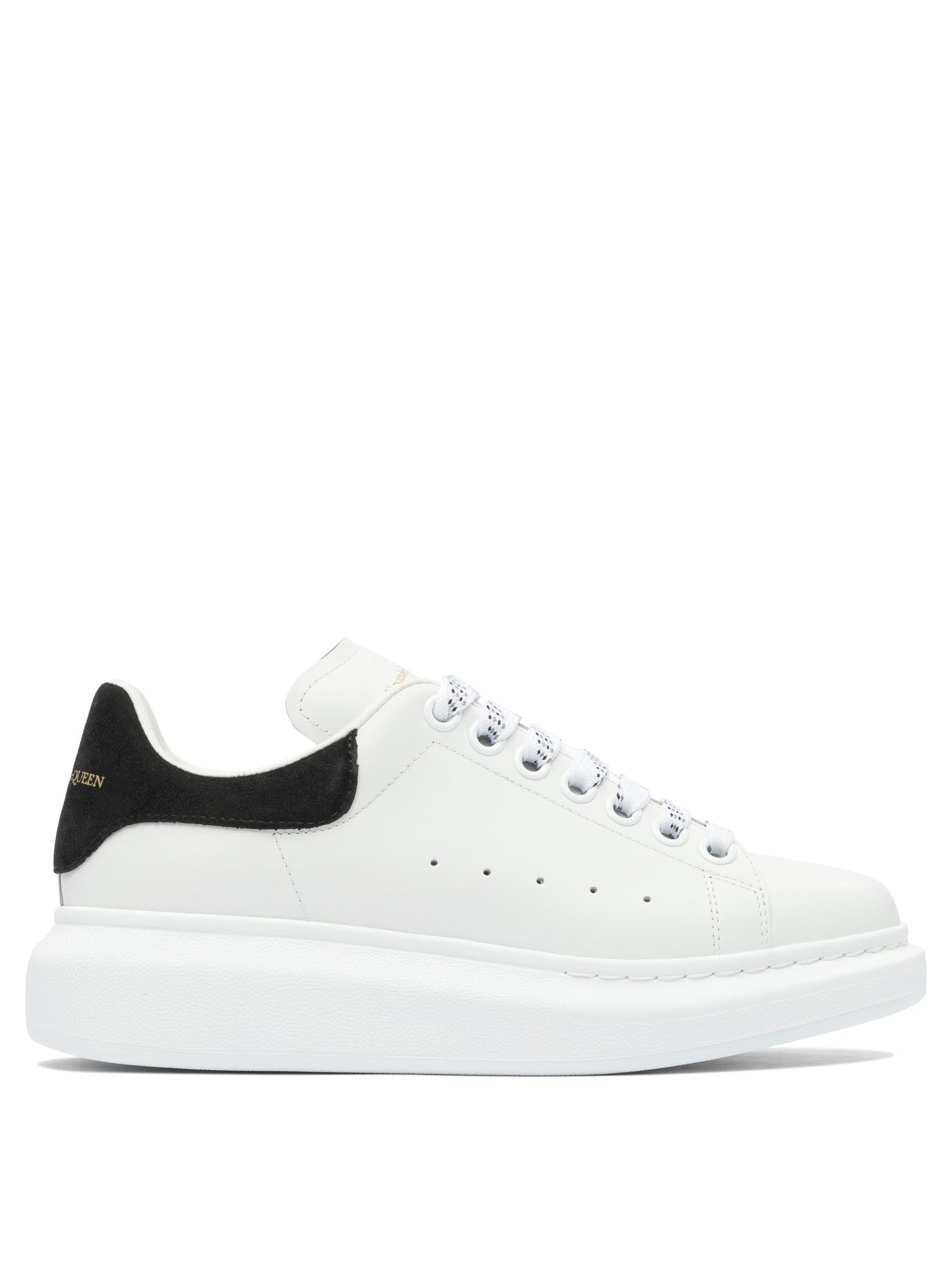 Alexander McQueen Leather Upper And Rubber Sole Sneaker
