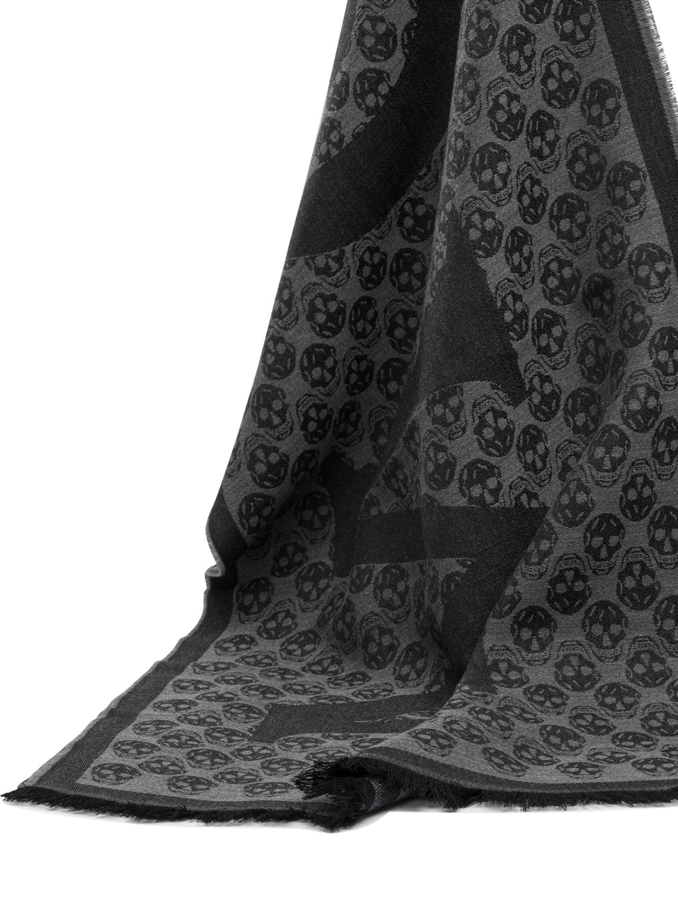 Alexander McQueen Scarf Multi Logo 35X190