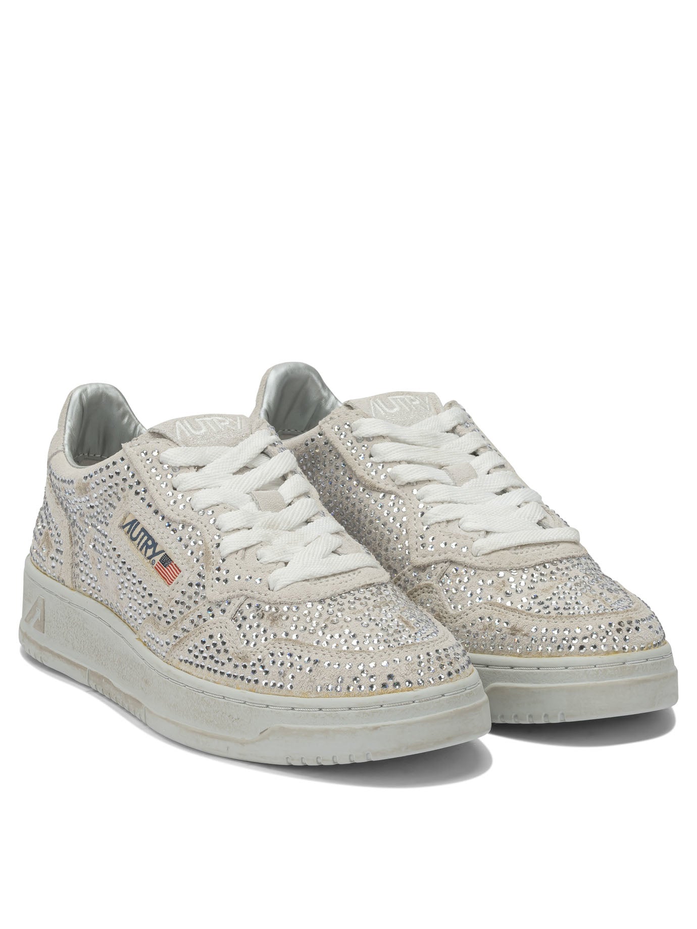 Autry Medalist Low Crystal Sneakers