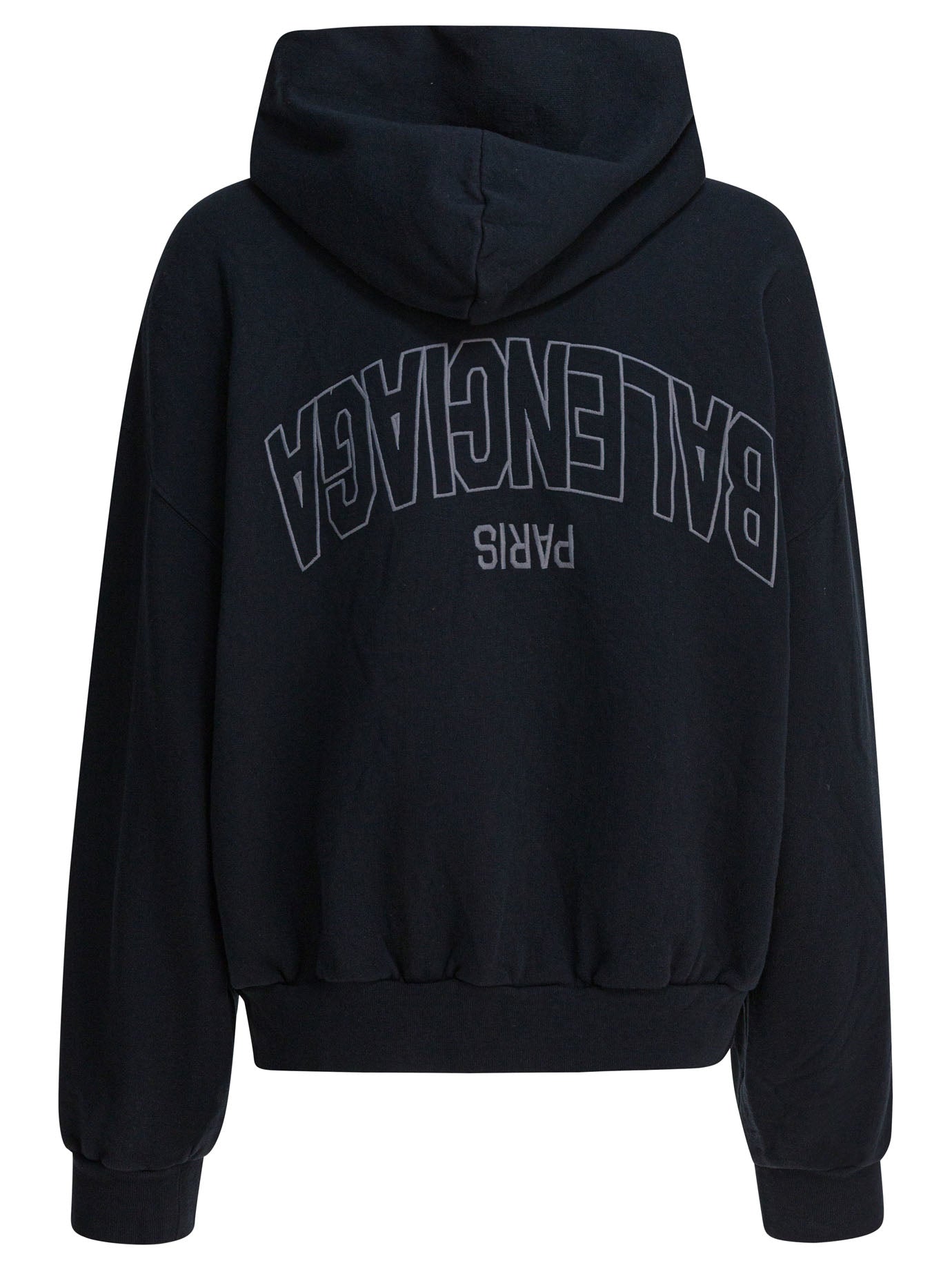 Balenciaga Flipped Zippered Sweatshirt