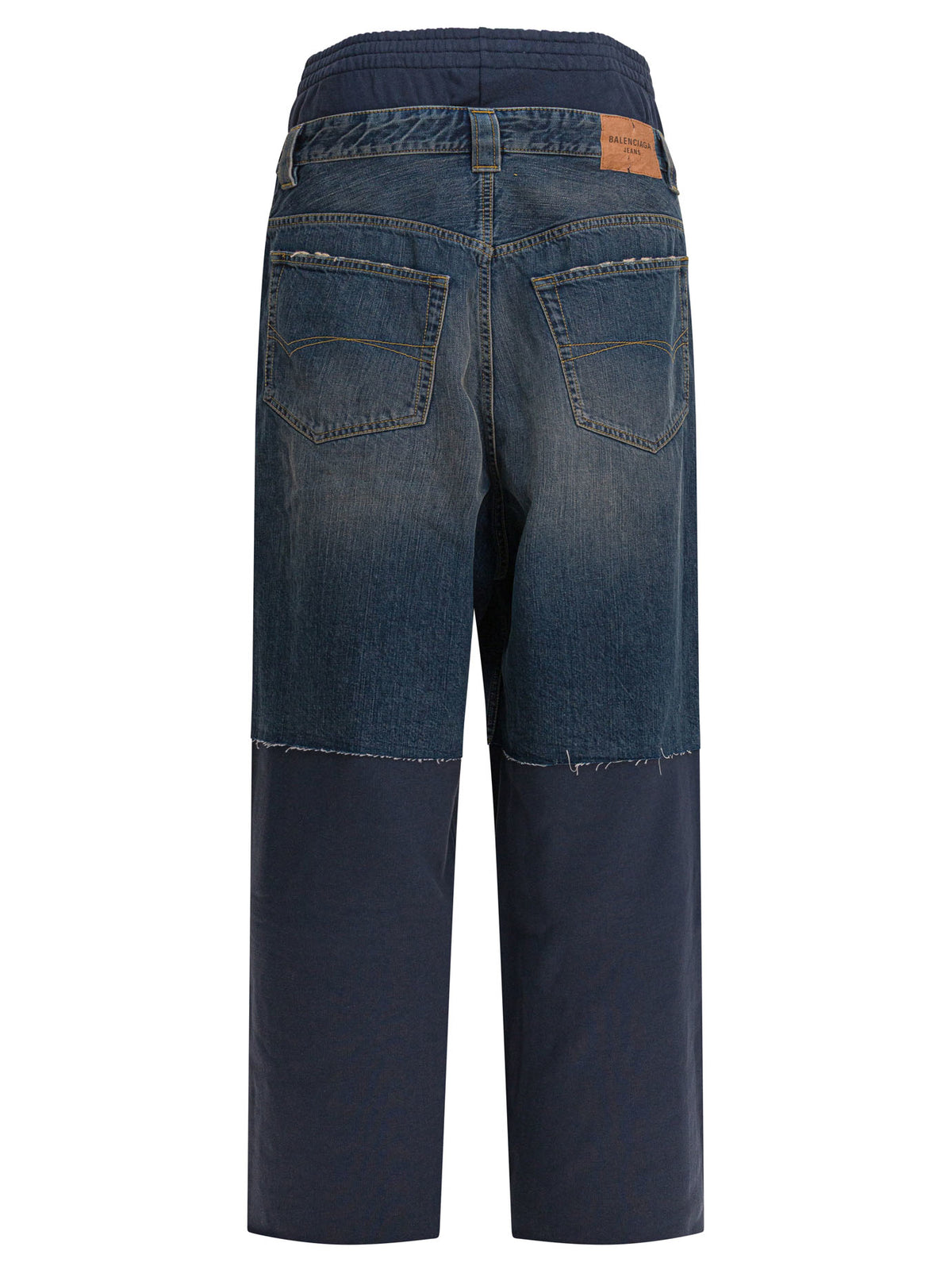 Balenciaga Jeans Patched Molleton