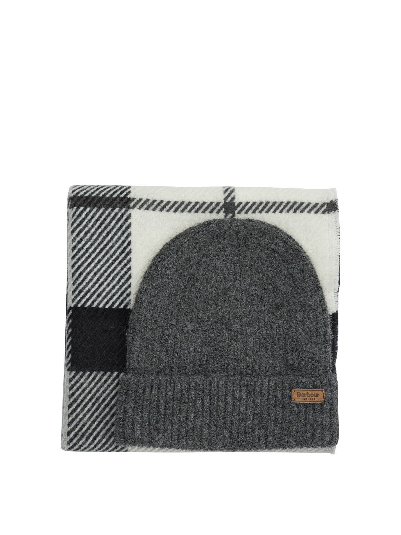 Barbour Pendle Beanie And Blair Scarf Set.