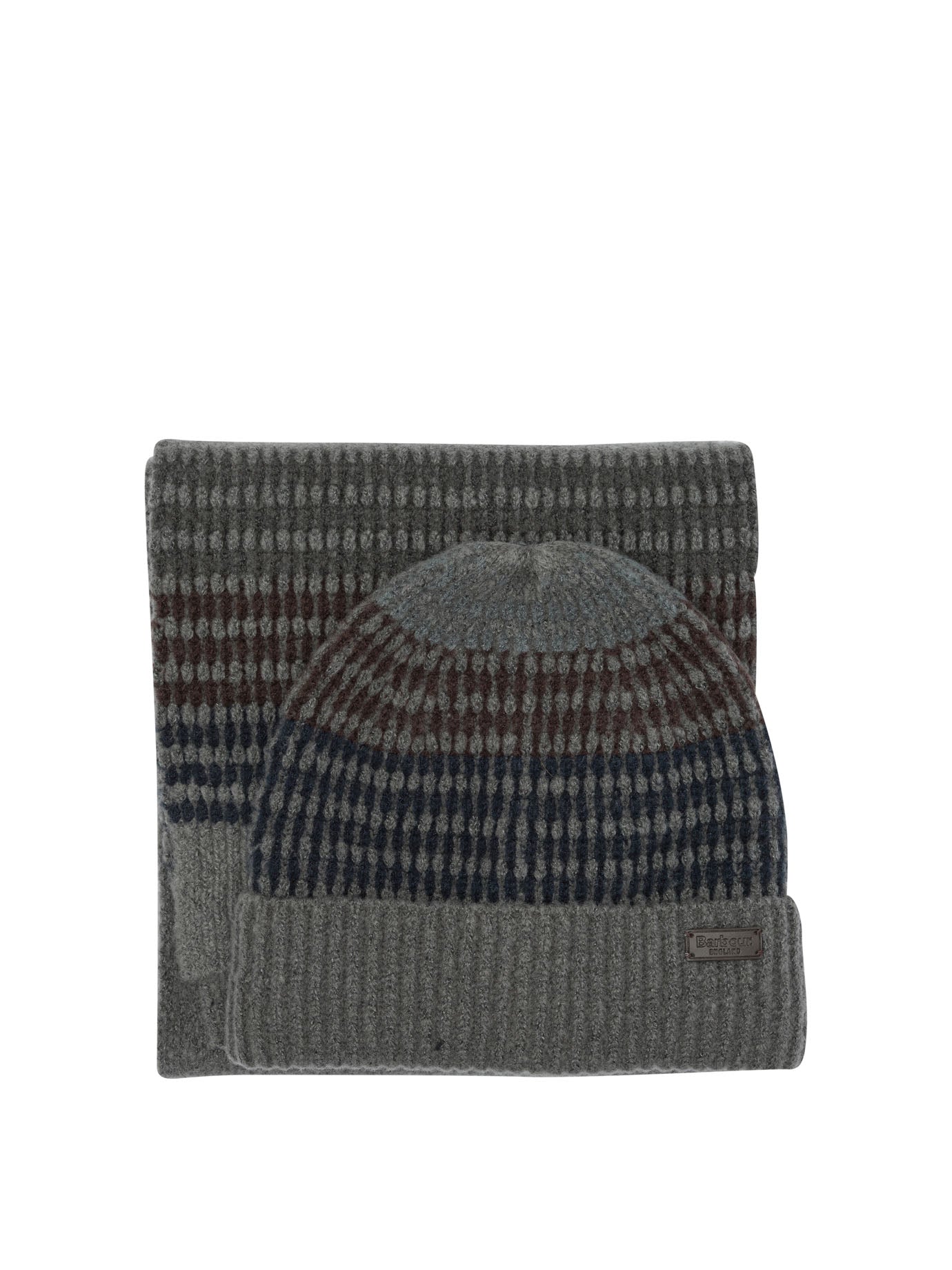 Barbour Branton Beanie & Scarf Set