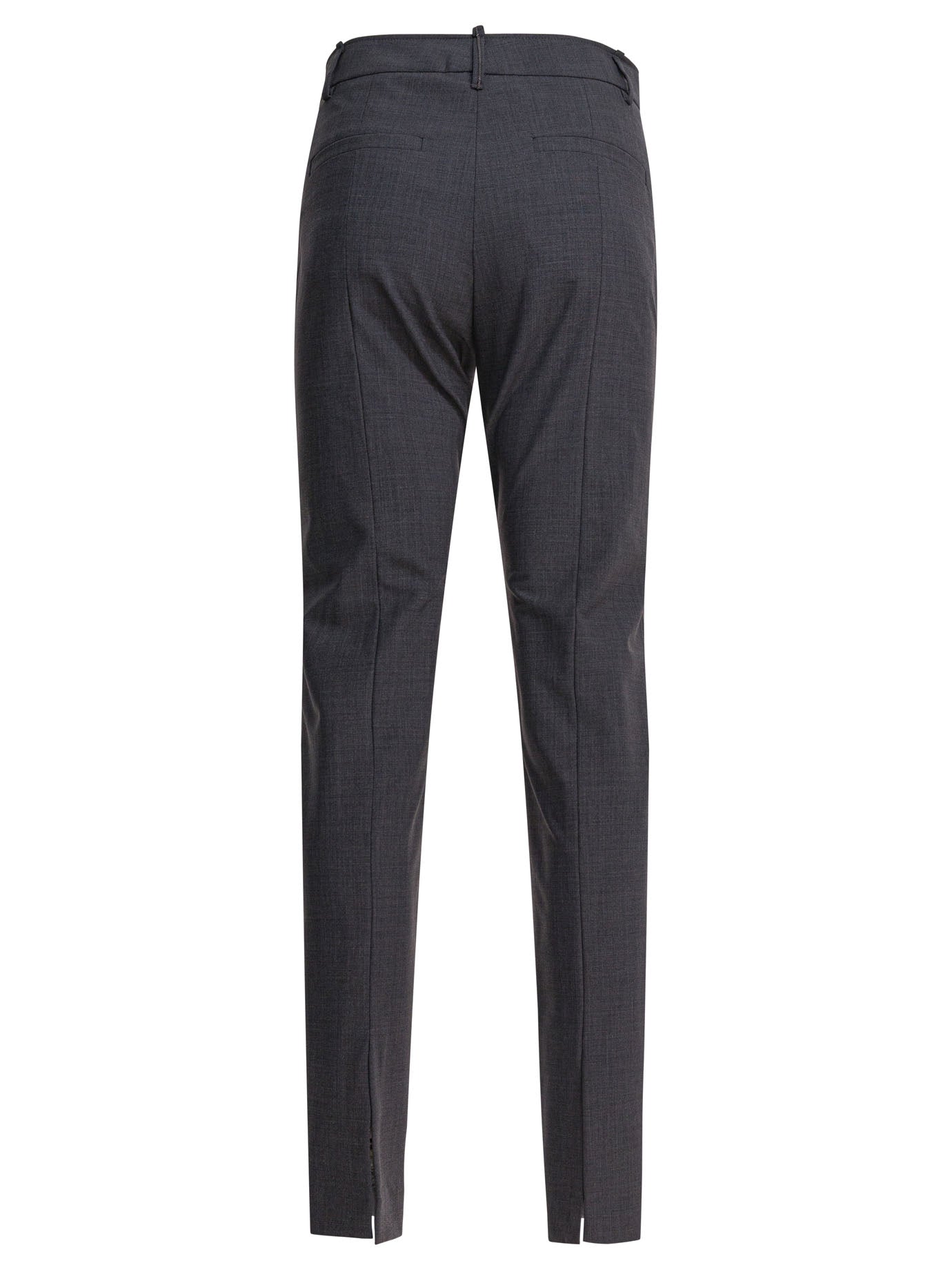 Brunello Cucinelli Tropical Luxury Wool Pants