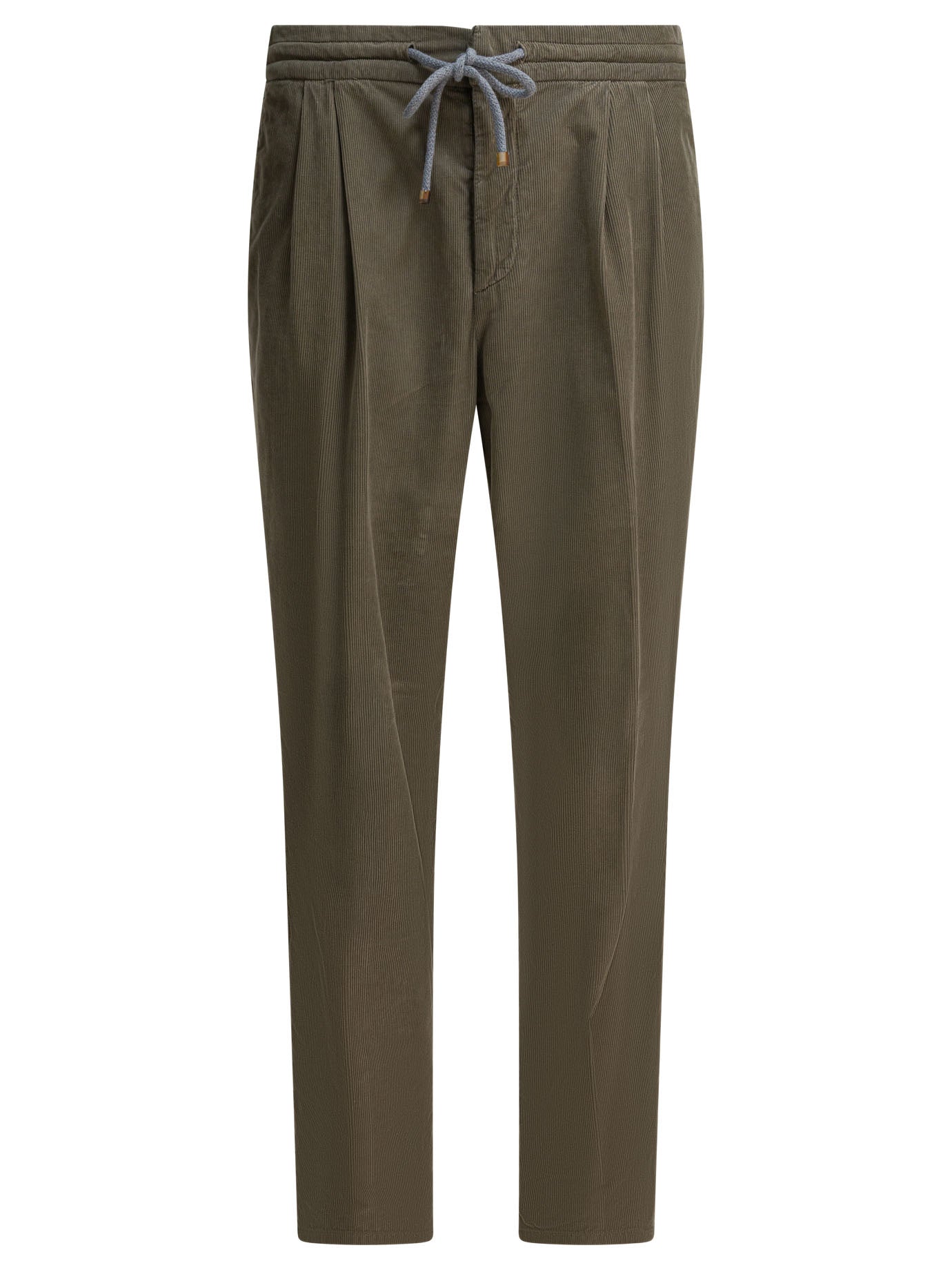 Brunello Cucinelli Leisure Fit Cotton Pants