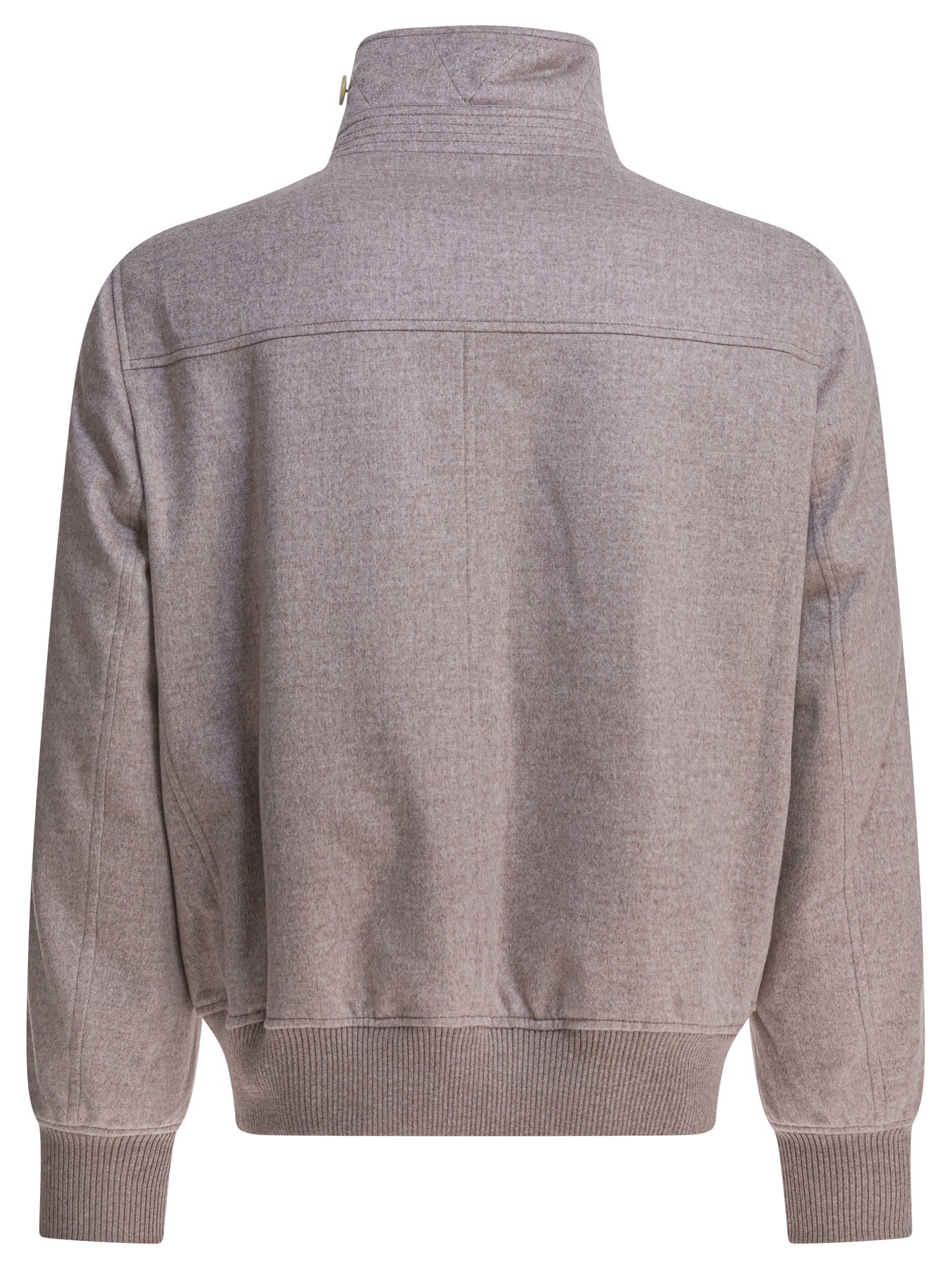 Brunello Cucinelli Cashmere Beave Bomber Jacket