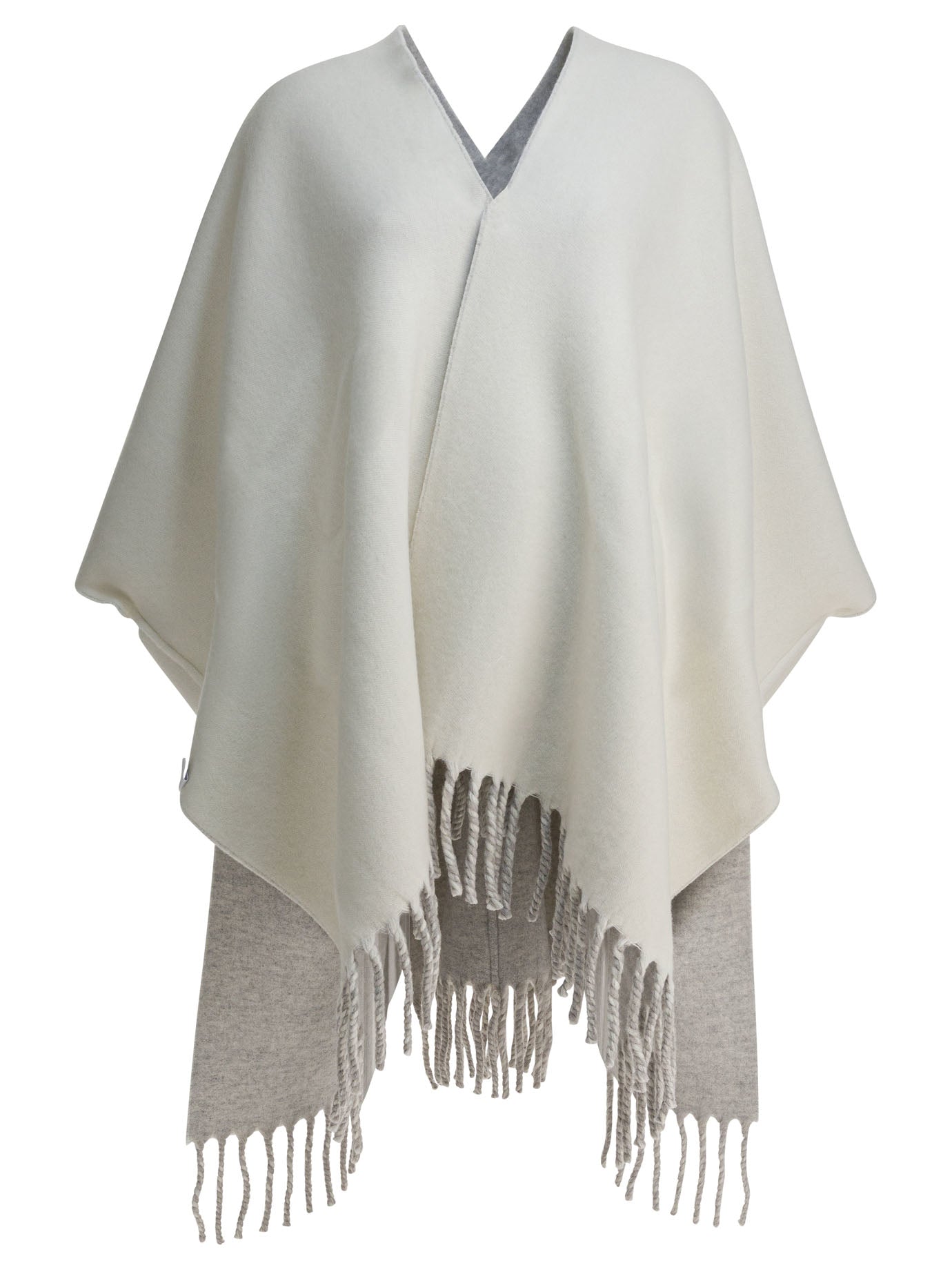 Brunello Cucinelli Reversible Wool And Cashmere Cape