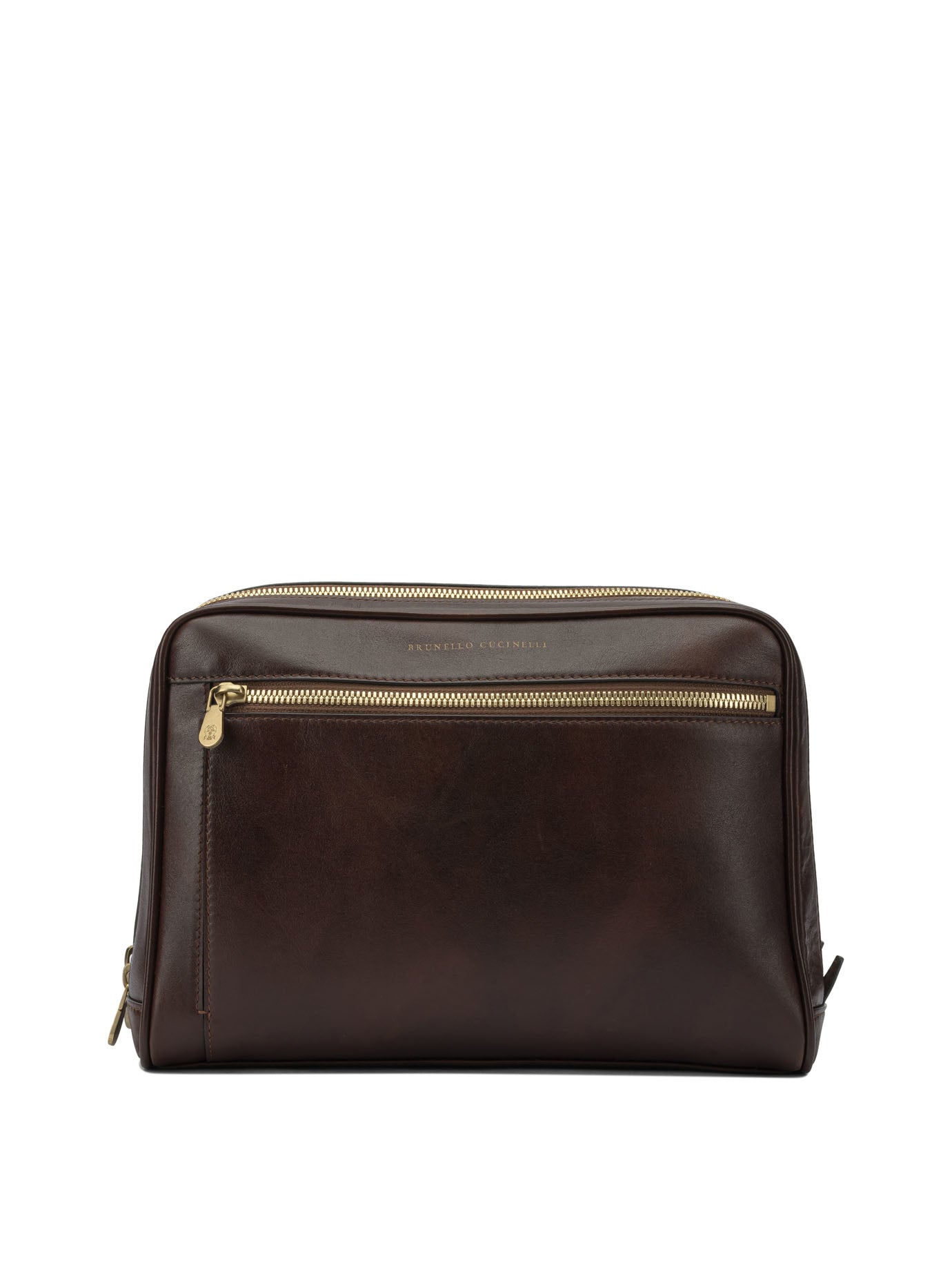 Brunello Cucinelli Leather Beauty Case