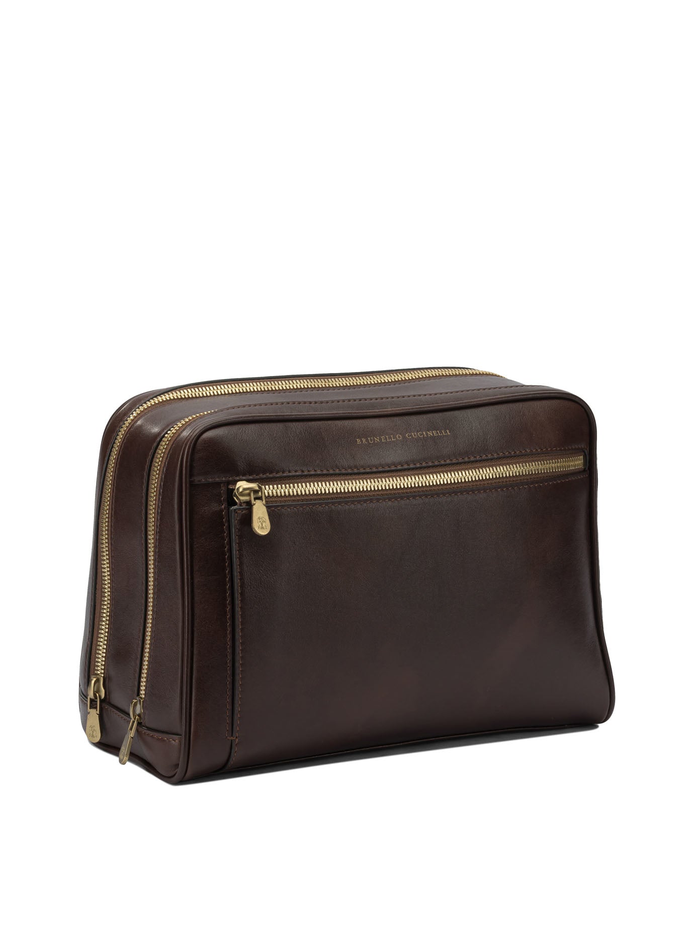 Brunello Cucinelli Leather Beauty Case