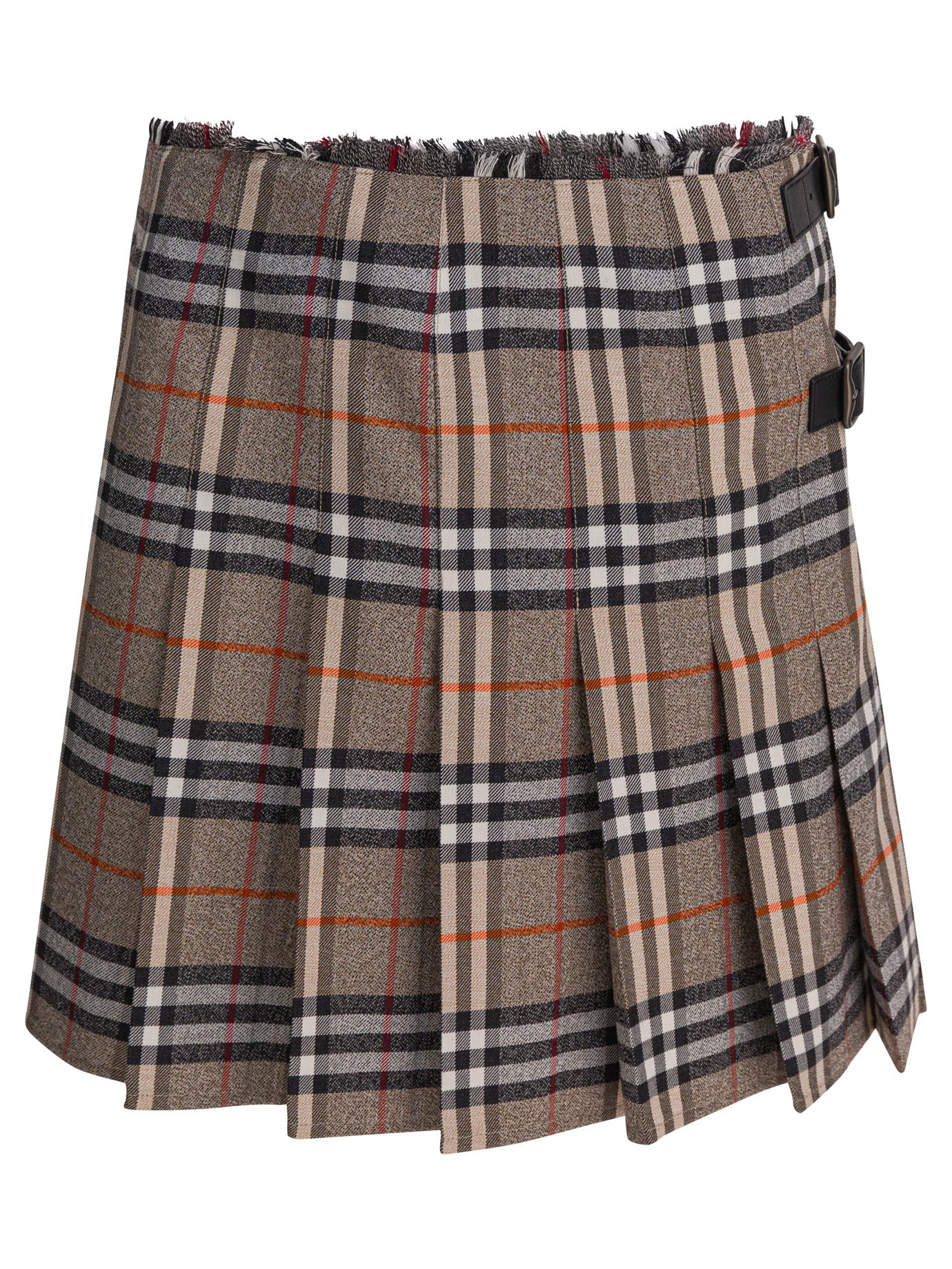 Burberry Check Wool Mini Kilt