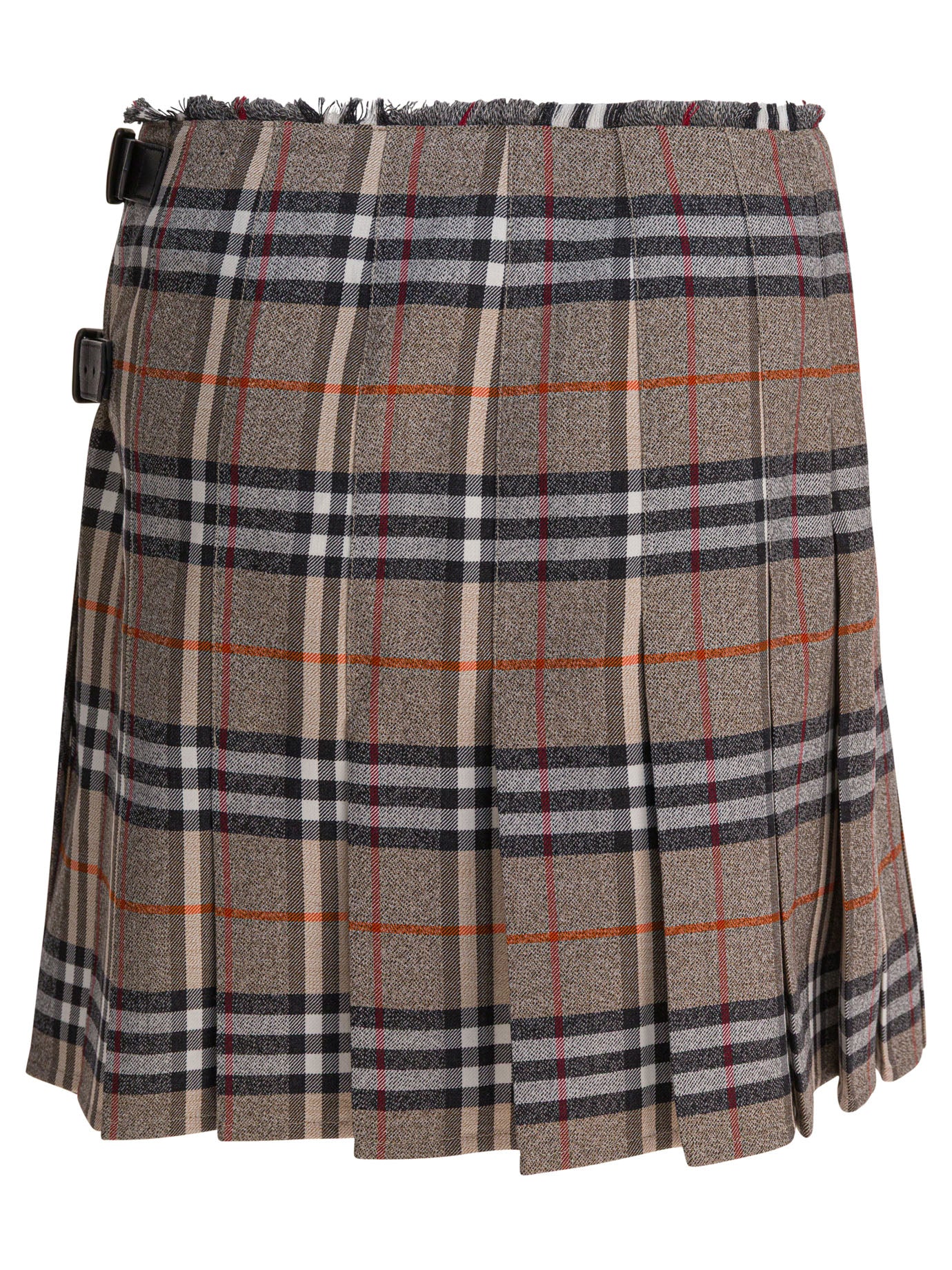 Burberry Check Wool Mini Kilt