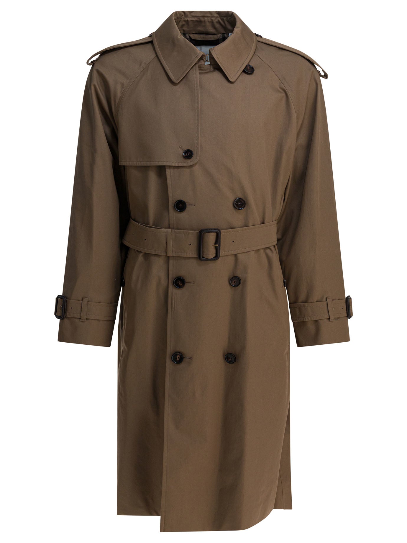 Burberry Long Gabardine Trench Coat
