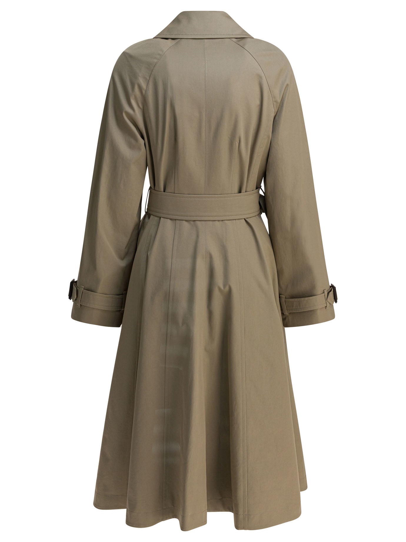 Burberry Car Coat Ellingham Fit-And-Flare Trench Coat