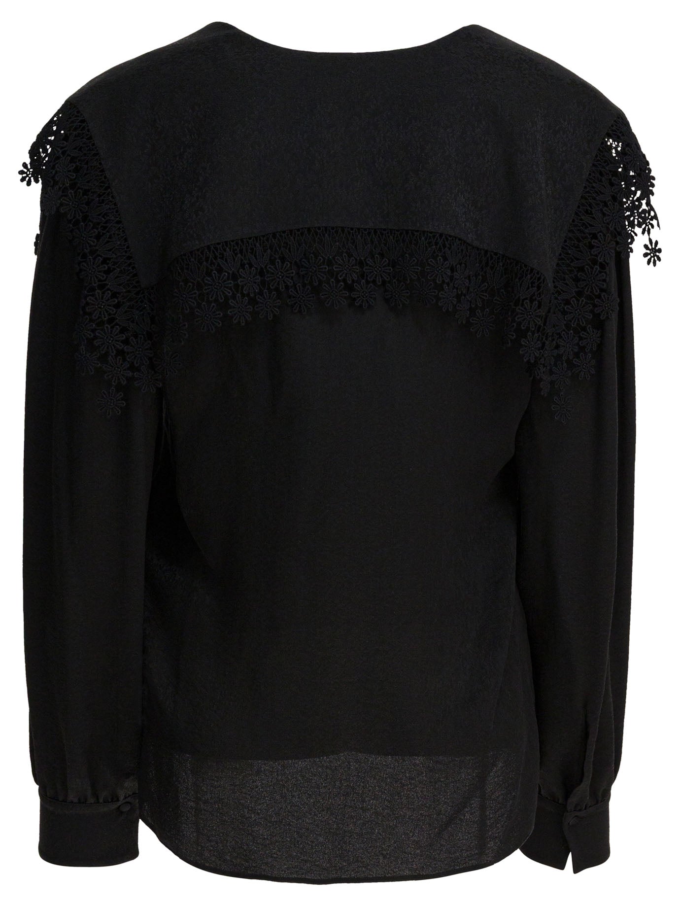 Chloé Blouse With Lace Collar