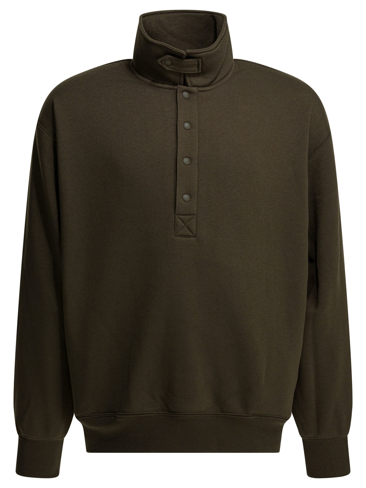 Daiwa Pier 39 Sweatshirt With Half Button Closure