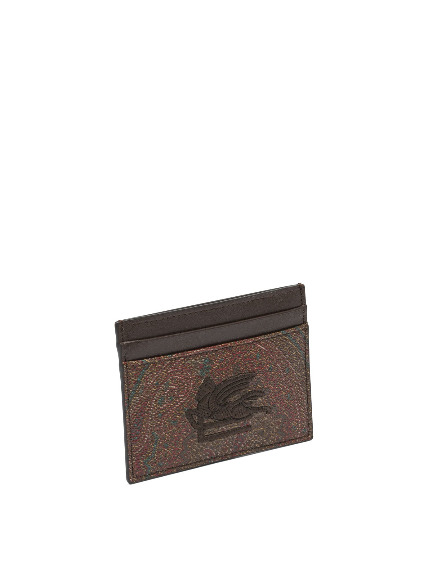 Etro Arnica Card Holder With Pegasus