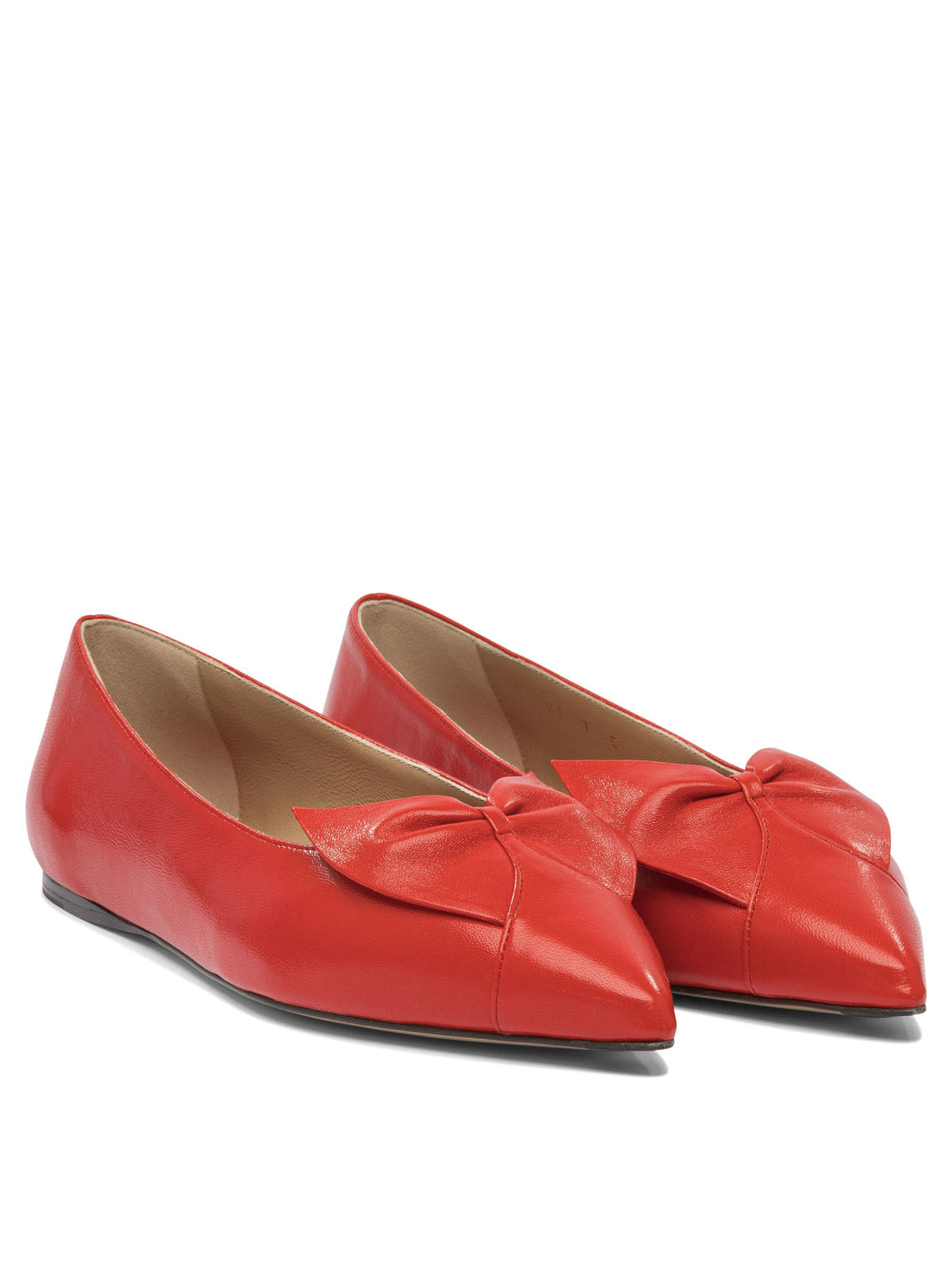 Ferragamo Ballet Flats With Bow Soft