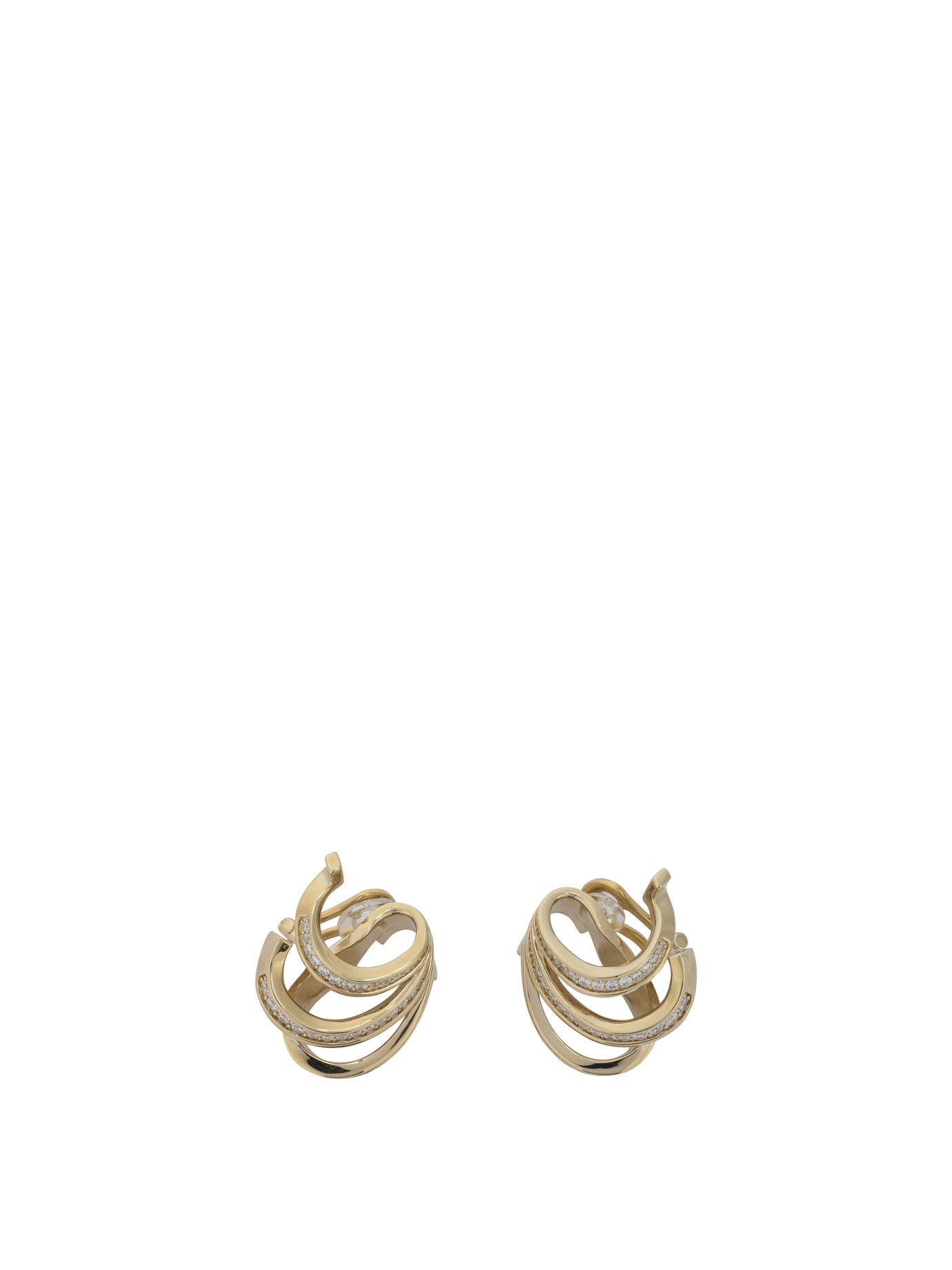 Ferragamo Triplo Gancini Earrings