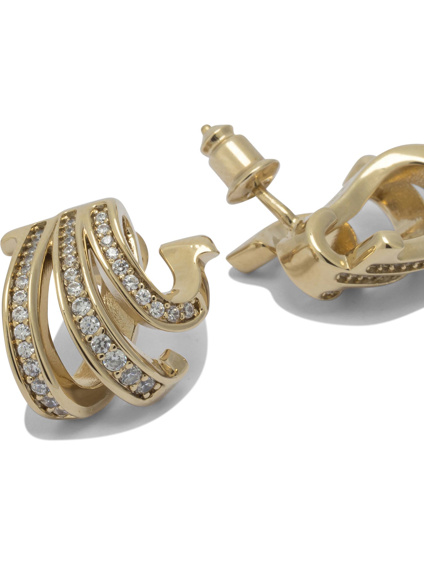 Ferragamo Triplo Gancini Earrings