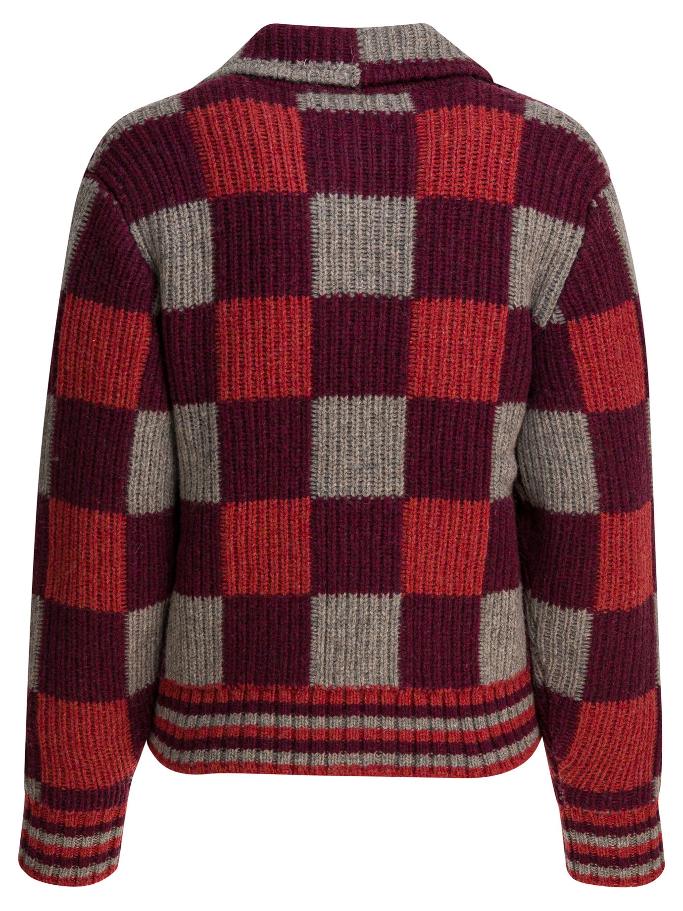 Filson Checkered Wool Cardigan