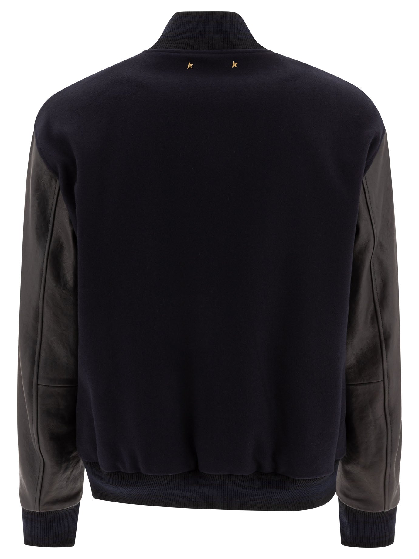 Golden Goose Wool And Leather Bomber Jacket