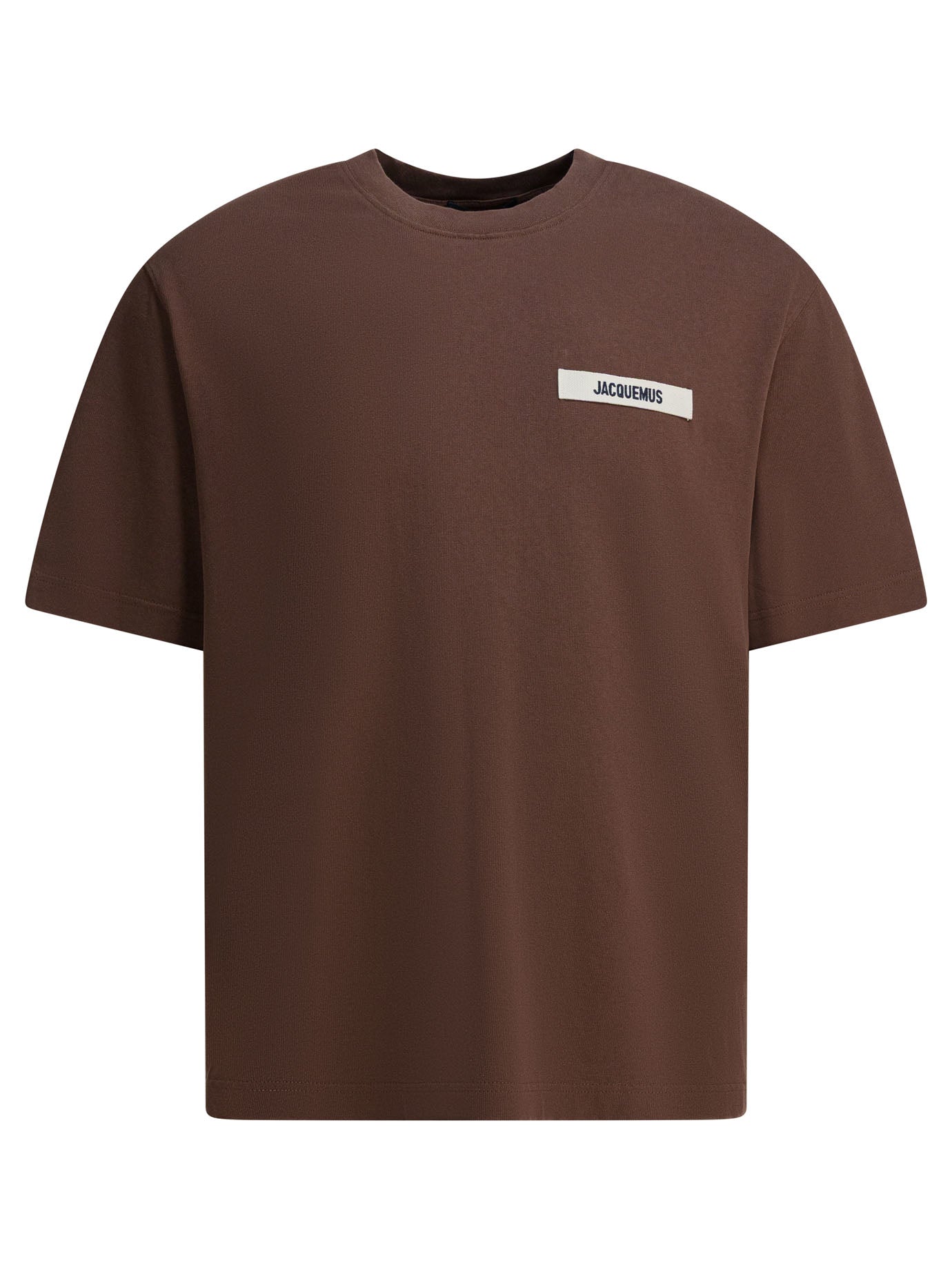 Jacquemus T-Shirt With Gros Grain Logo