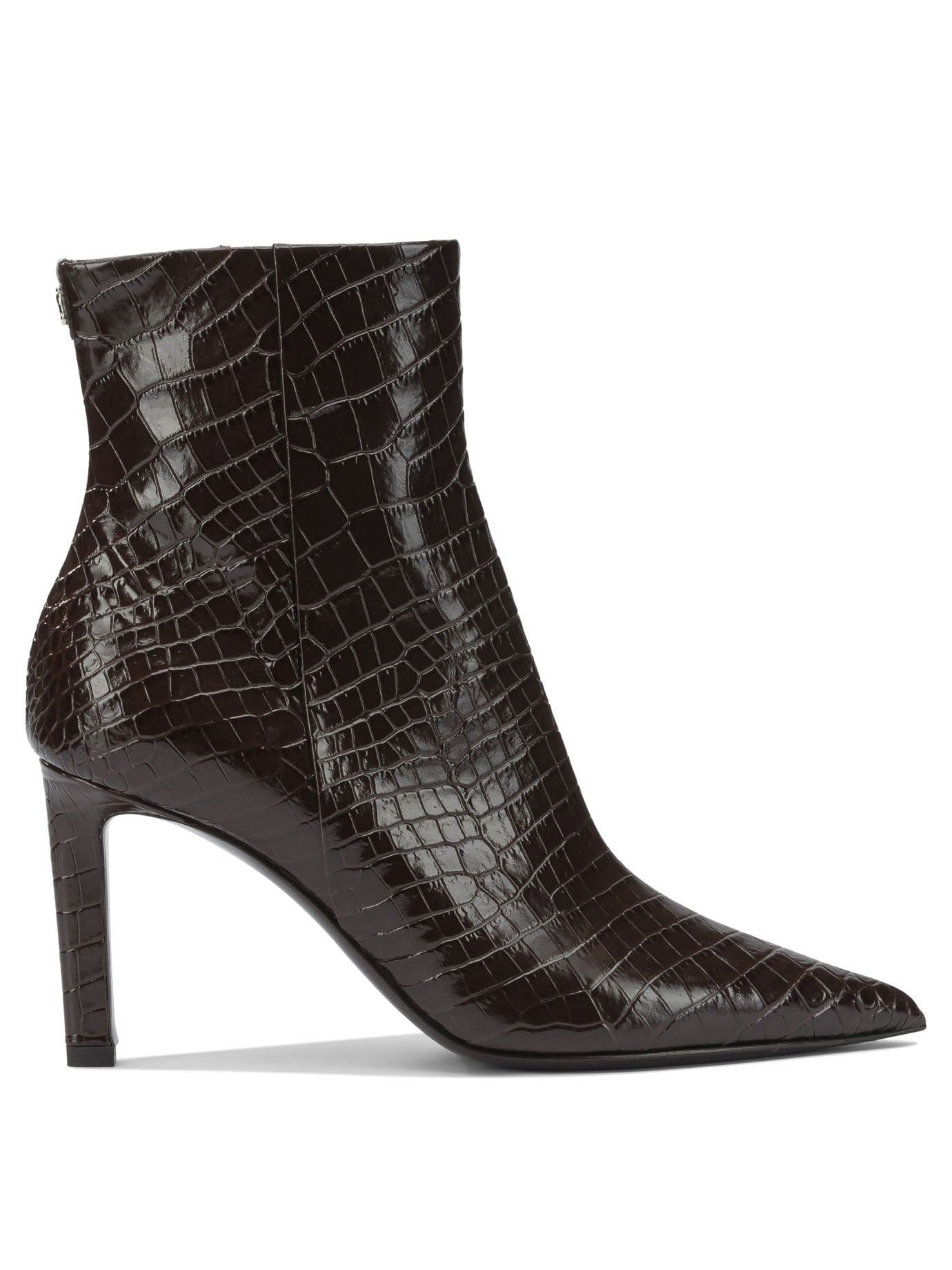 Jimmy Choo Frankie Zippered Ankle Boots 85Mm