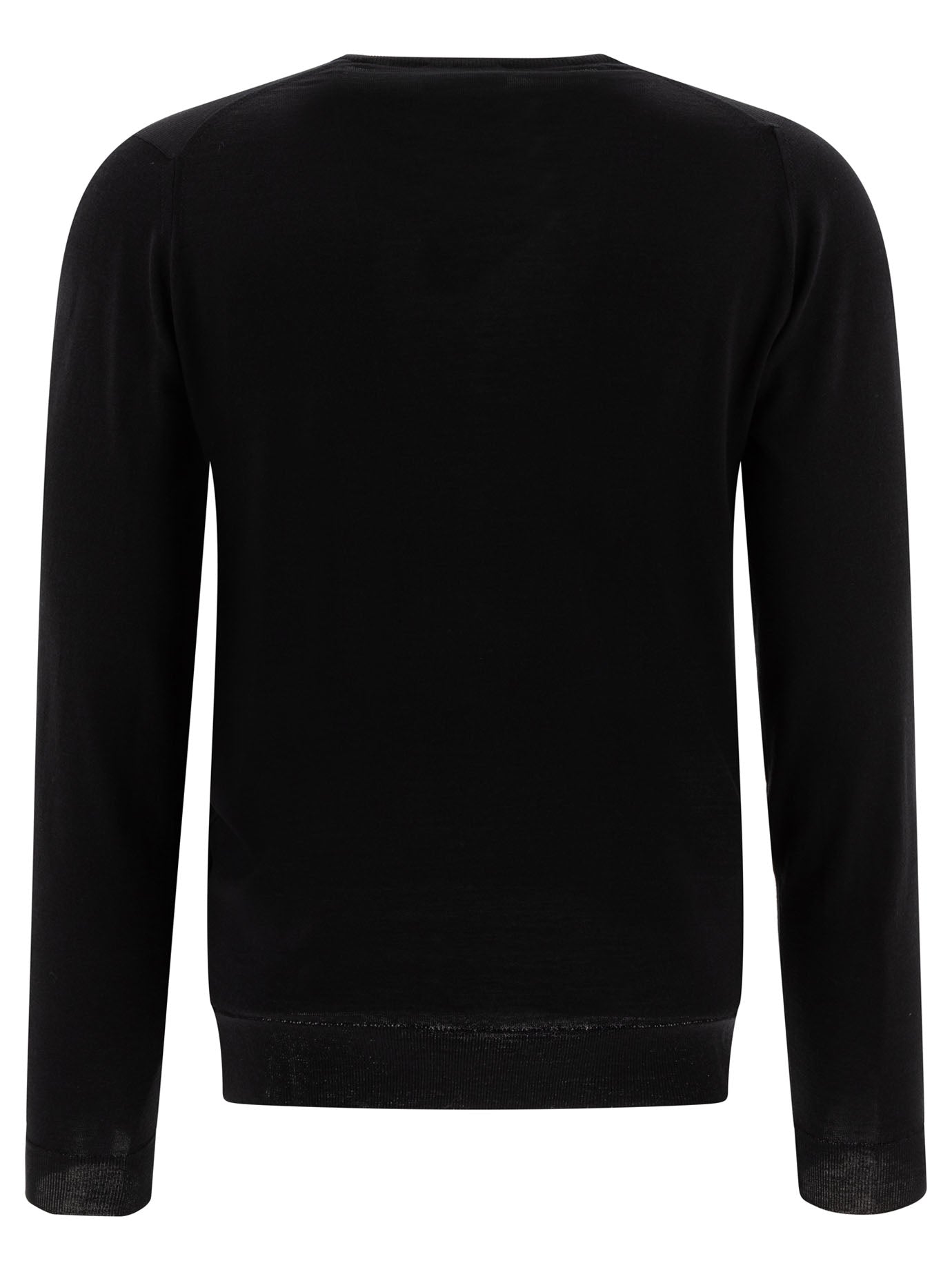 John Smedley Merino Wool Lundy Crewneck Sweater In