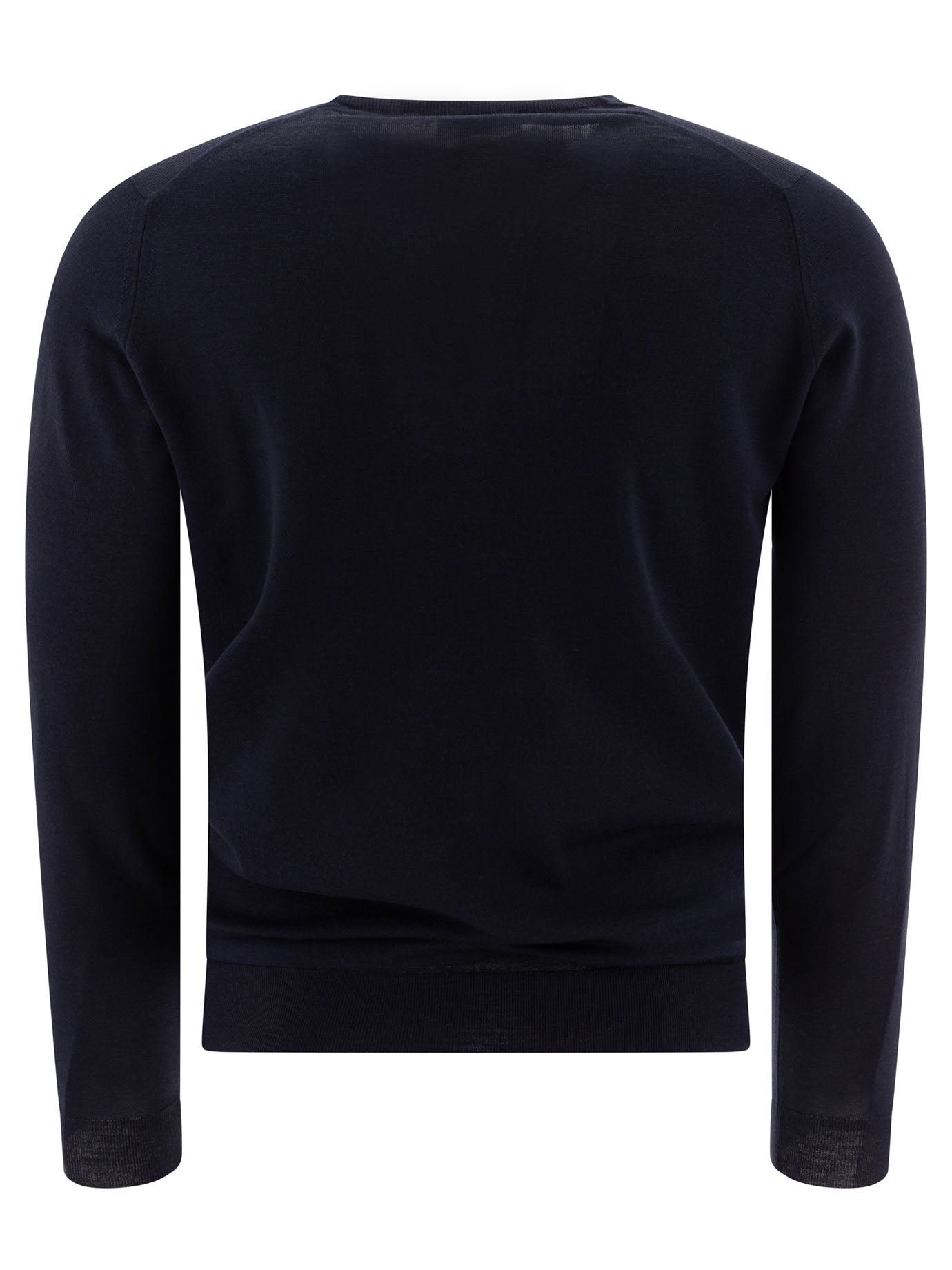 John Smedley Merino Wool Lundy Crewneck Sweater In