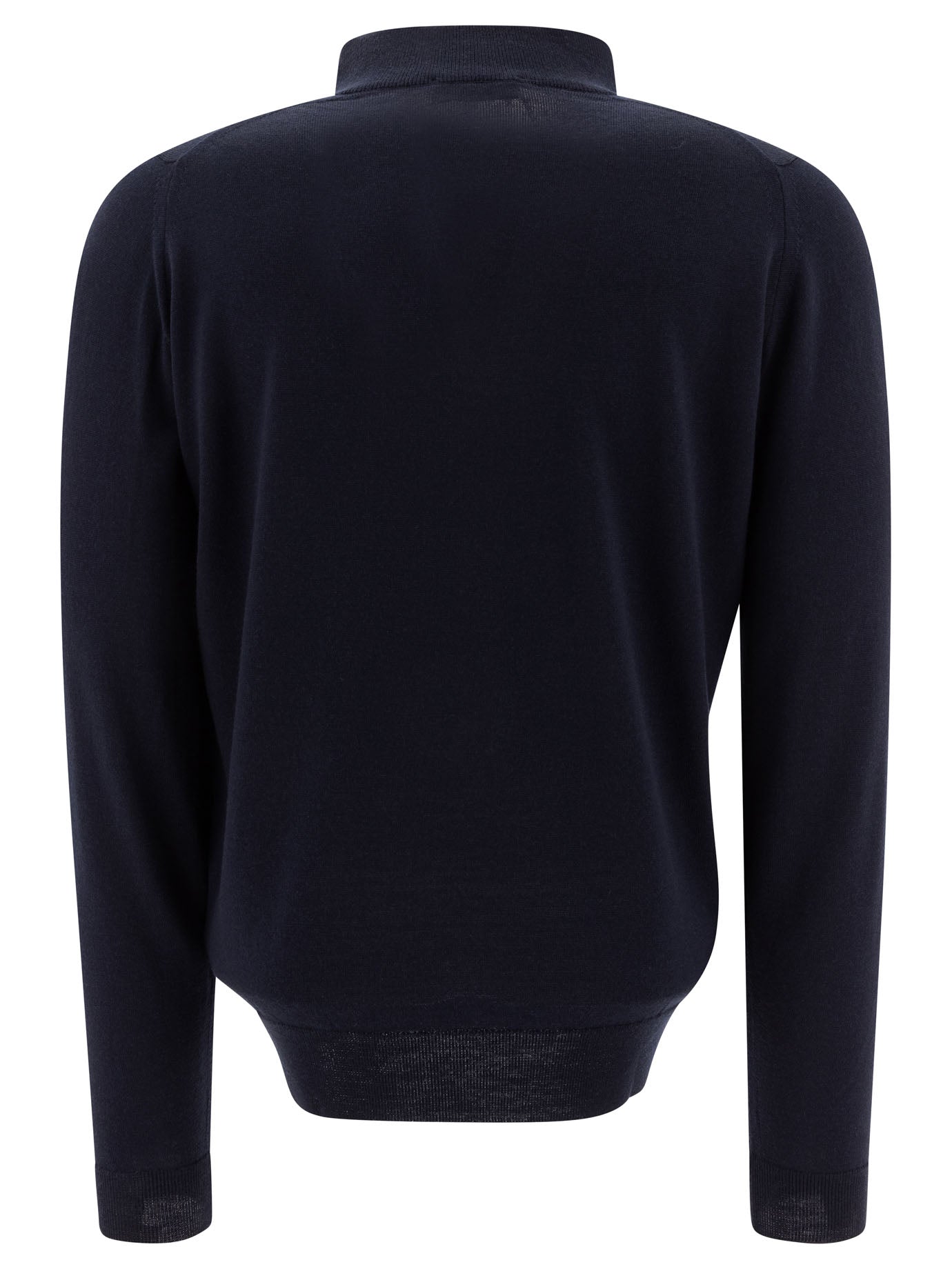 John Smedley Merino Wool Tapton Half-Zip Sweater