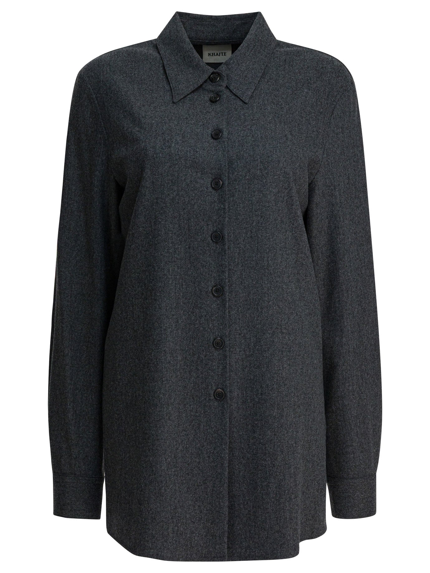 Khaite Wool And Cashmere Auryn Shirt