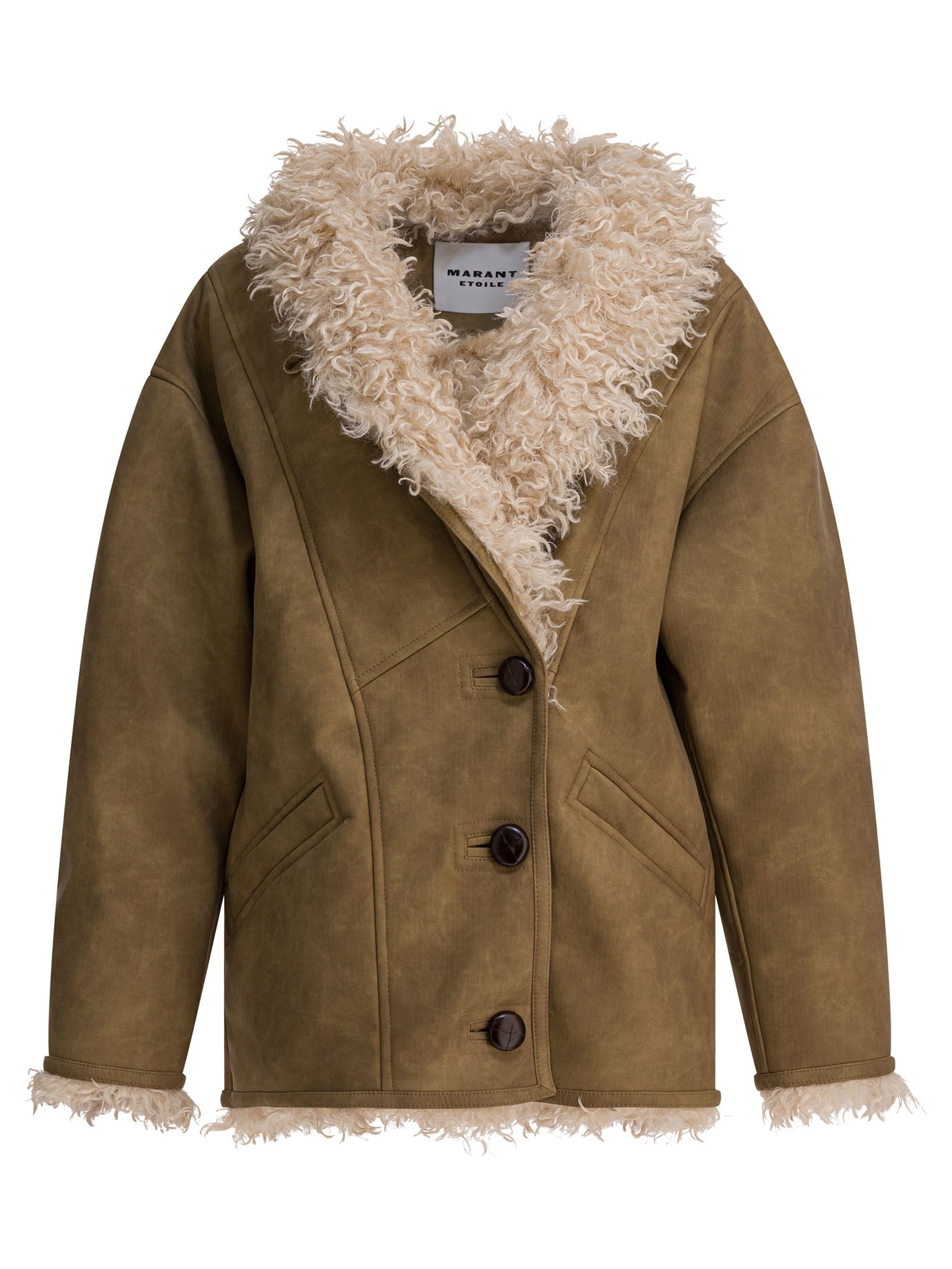 Marant Étoile Clea Shearling Jacket