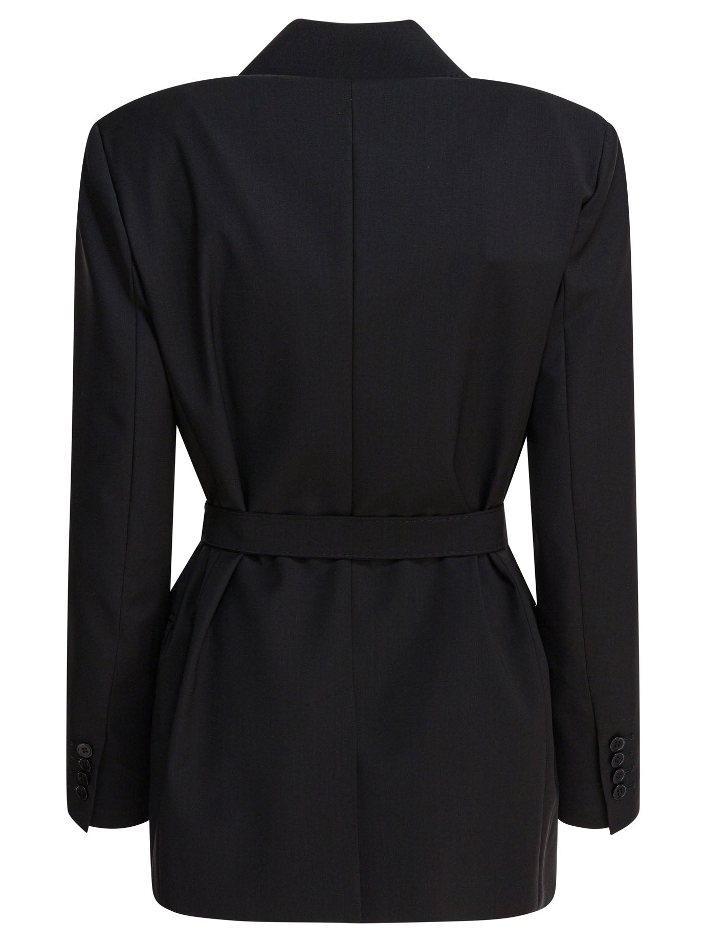 Max Mara Wool Canvas Blazer