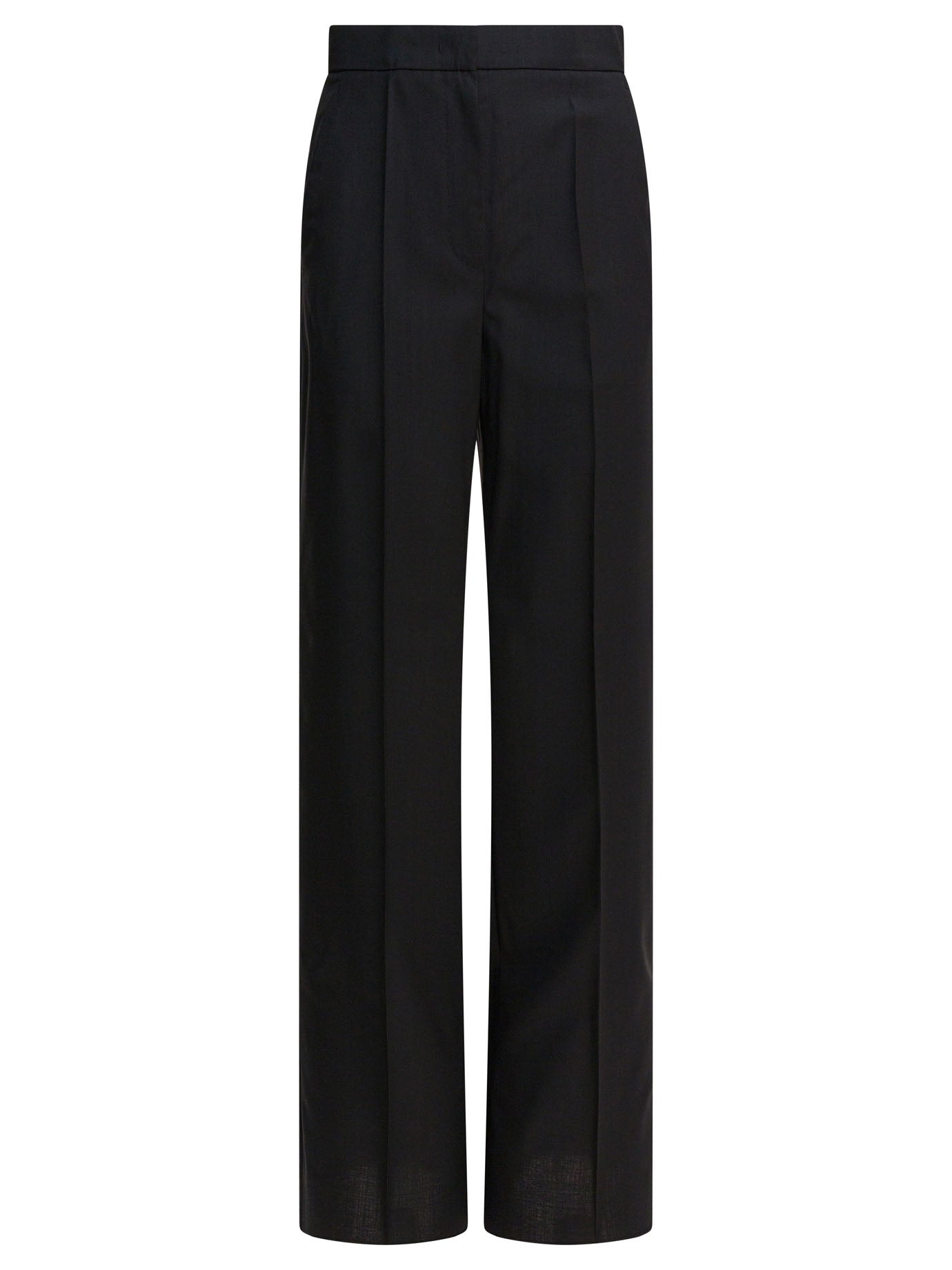 Max Mara Light Wool Straight Trousers