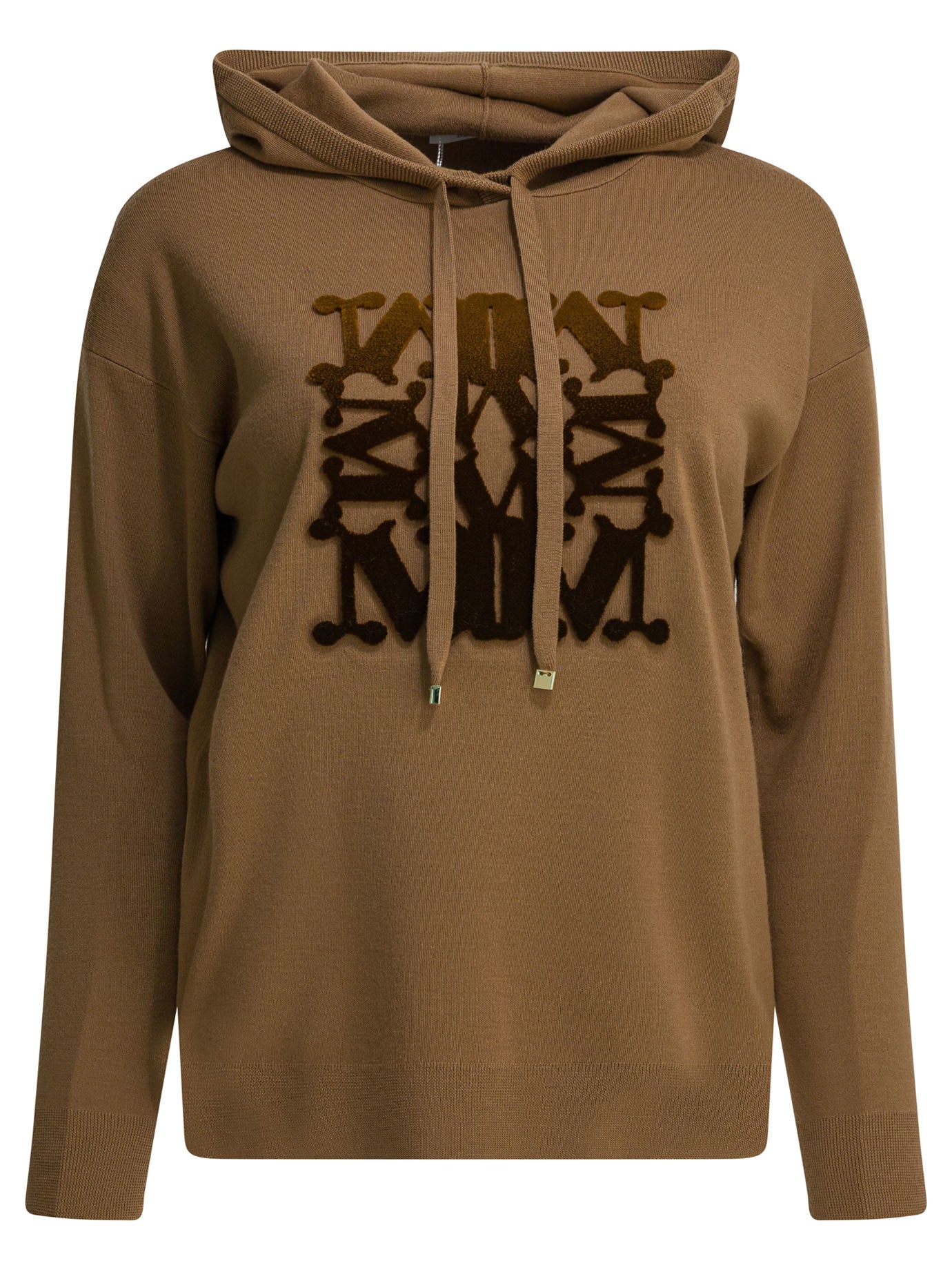 Max Mara Virgin Wool Hooded Sweater