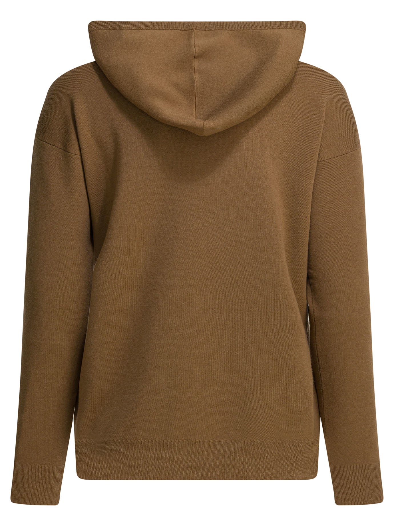 Max Mara Virgin Wool Hooded Sweater