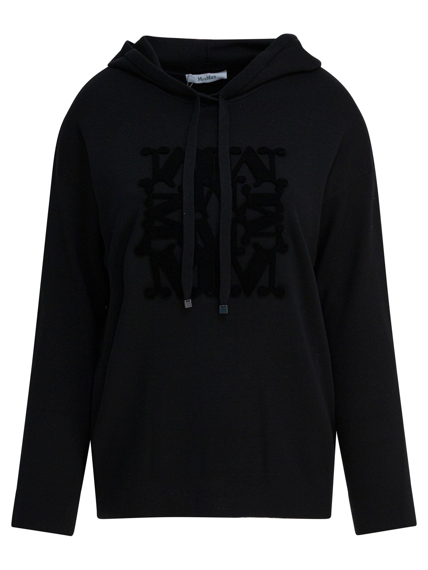 Max Mara Virgin Wool Hooded Sweater