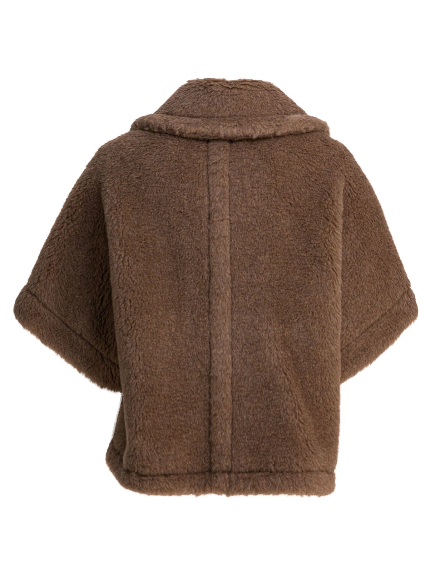 Max Mara Teddy Fabric Cape