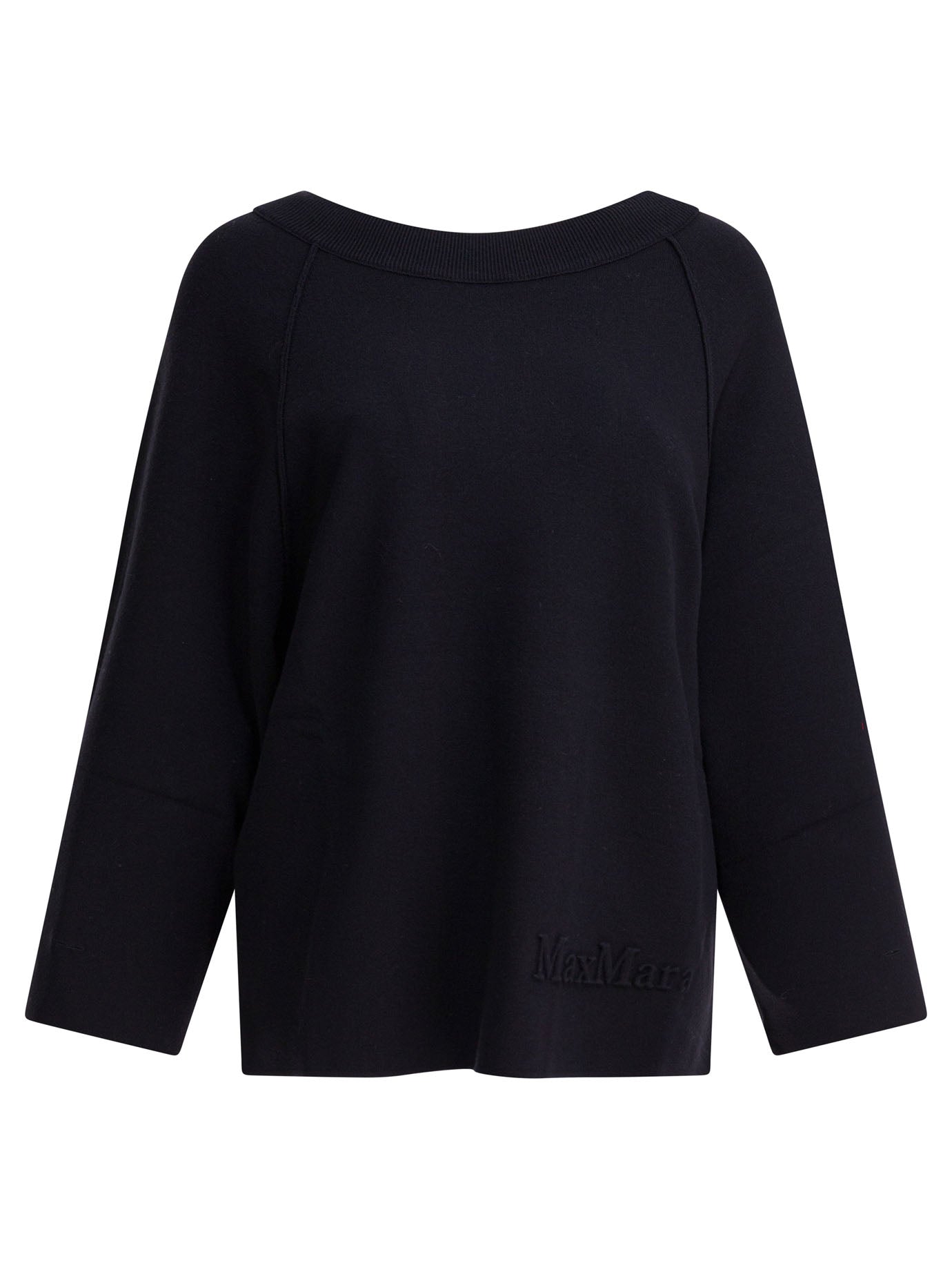 Max Mara Pure Viscose And Wool Over Sweater