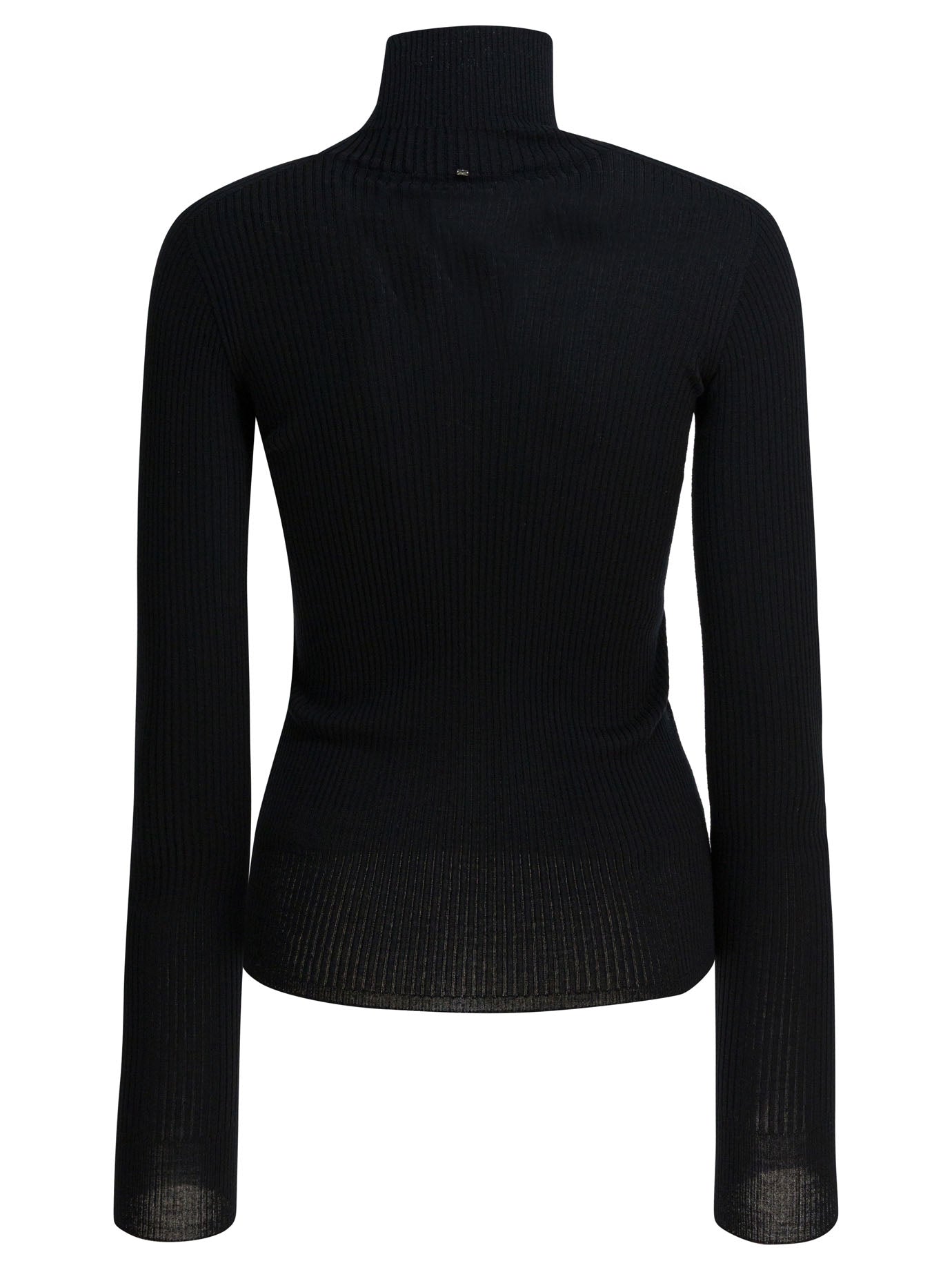 Max Mara Sportmax Virgin Wool Turtleneck