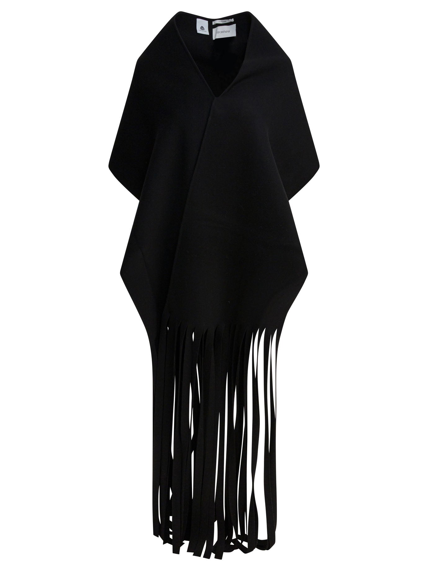 Max Mara Sportmax Runway Long Scarf With Bangs