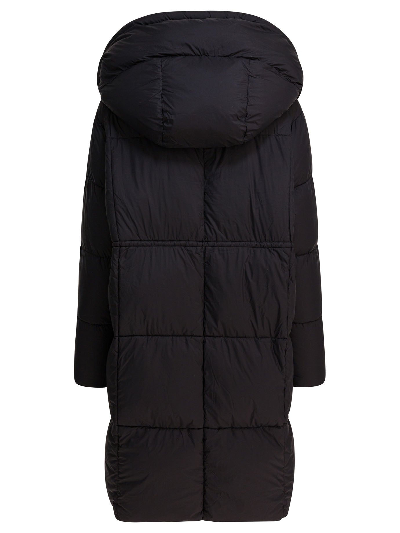Max&Moi Long Down Jacket With Over Hood